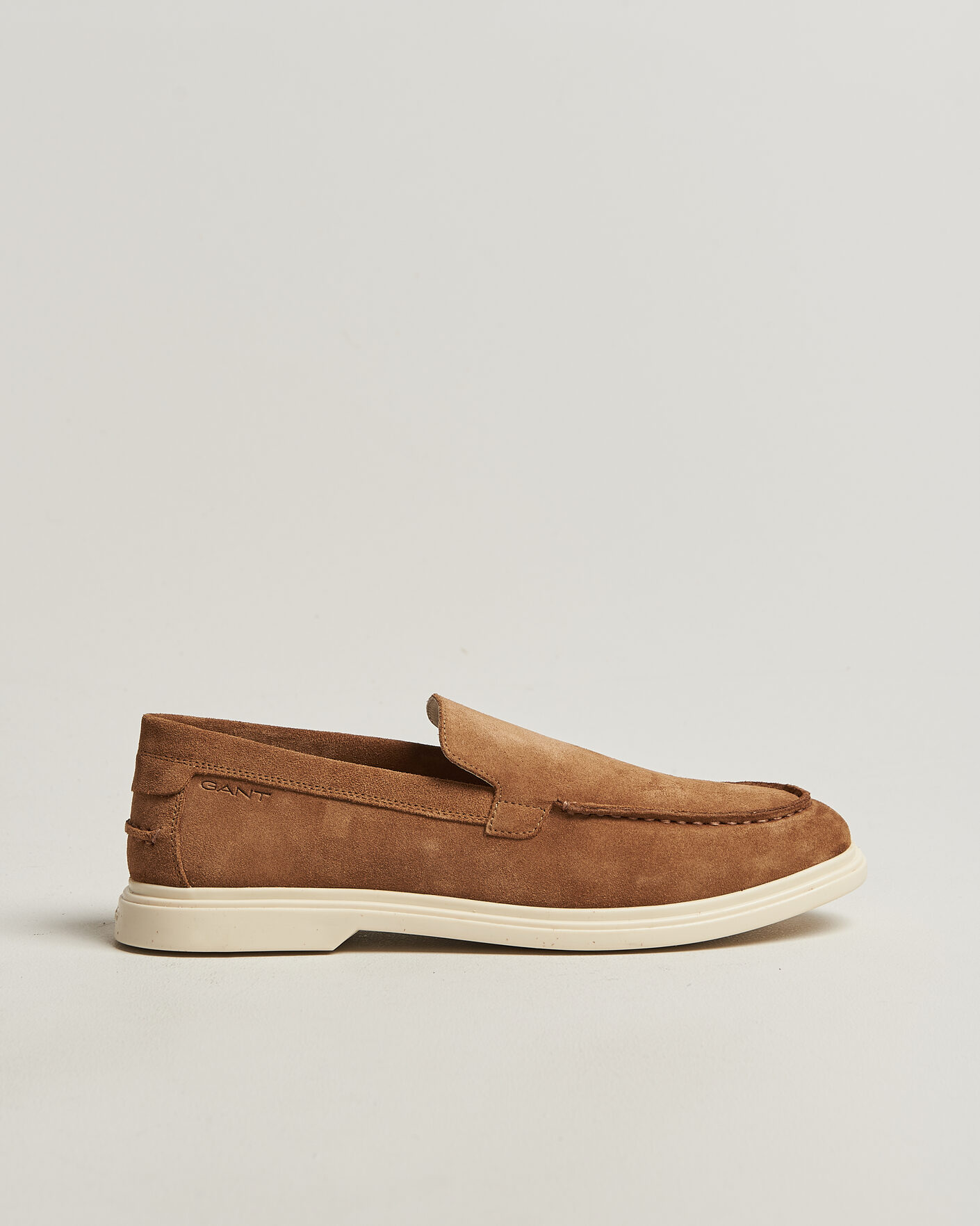 Heren | Instappers | GANT | Boery Suede Loafer Warm Sand