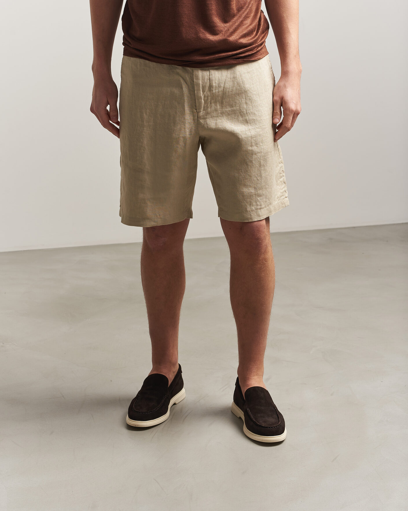 Homme | Loafers | Gant | Boery Suede Loafer Dark Brown