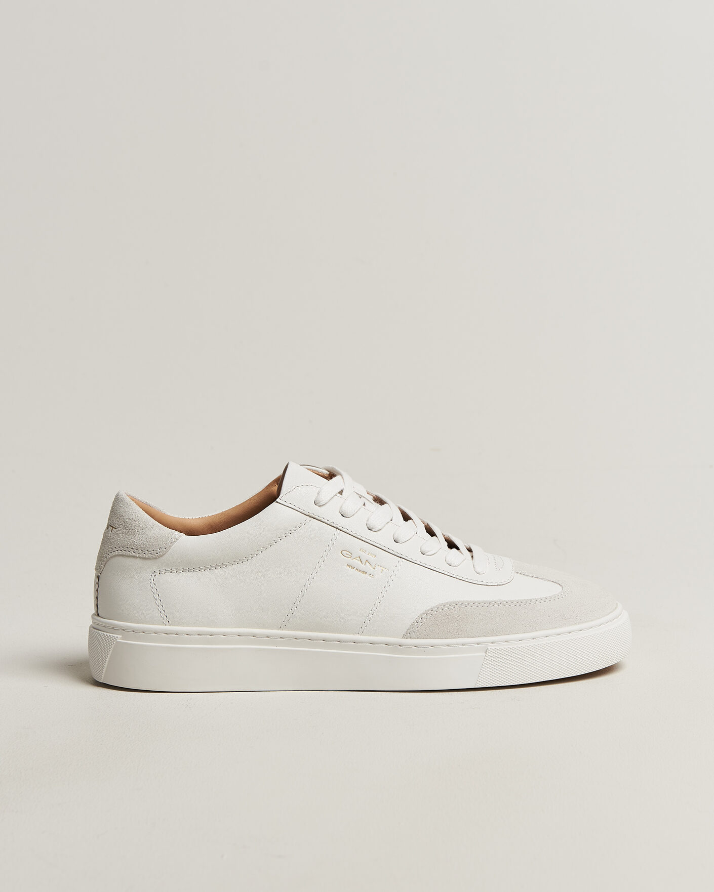 Heren | Sneakers | GANT | Mc Julien Leather/Suede Sneaker White