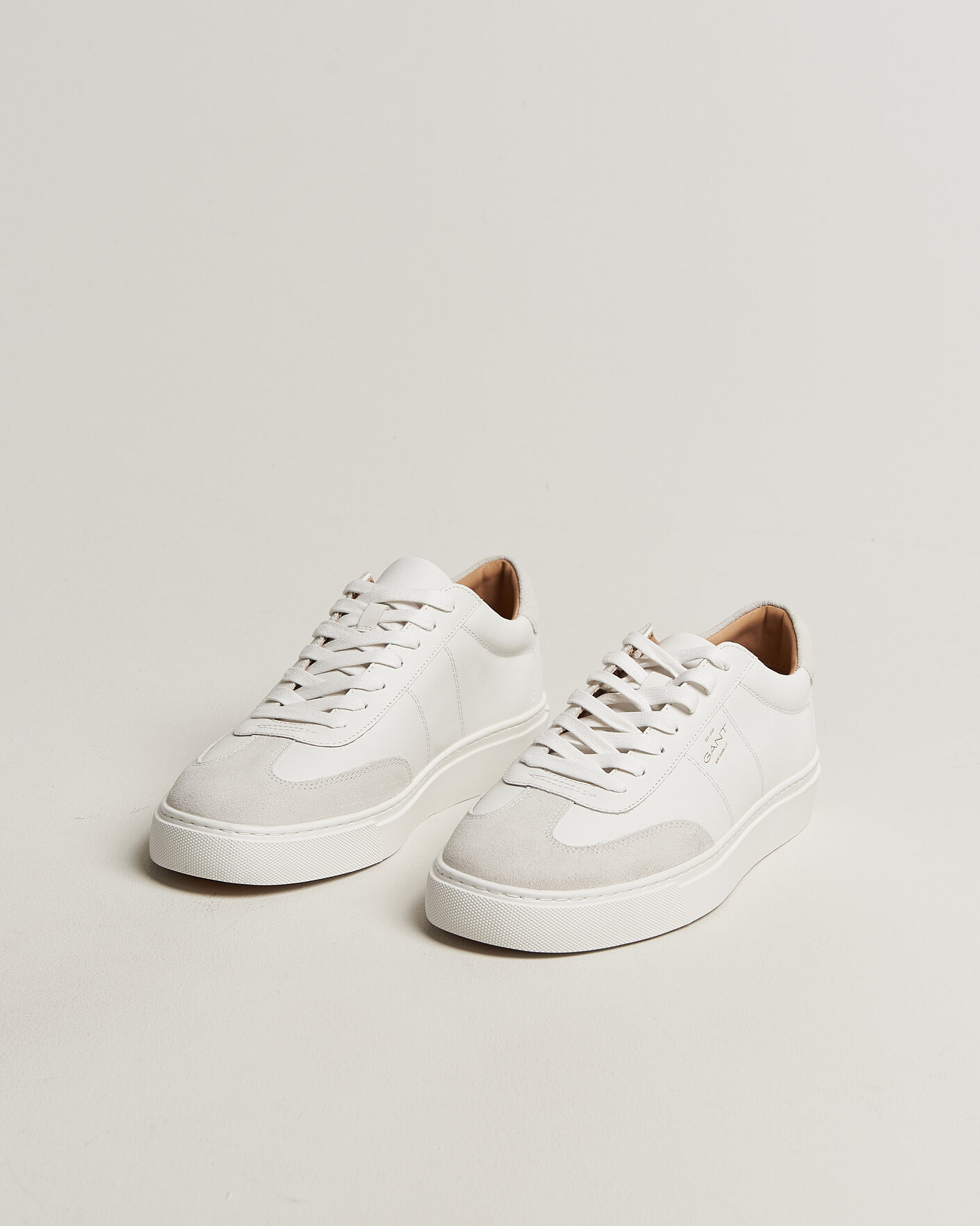 Heren | Sneakers | GANT | Mc Julien Leather/Suede Sneaker White