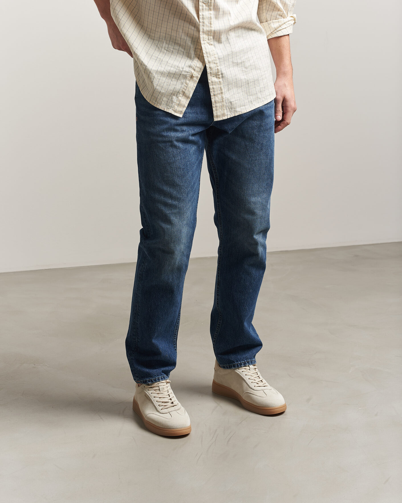 Homme | Baskets | Gant | Cuzmo Suede Sneaker Sand