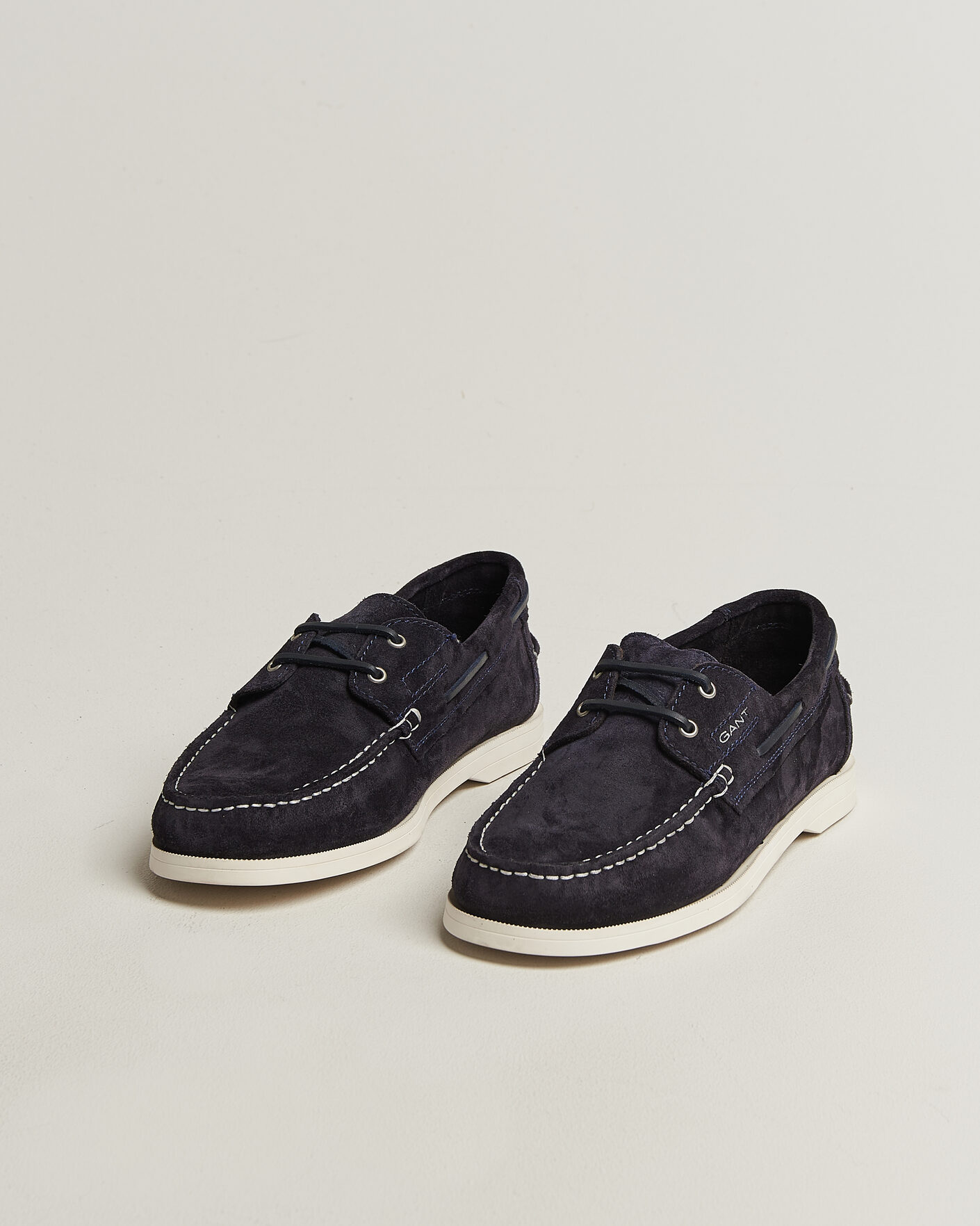 Homme | Chaussures Bateau | Gant | Yardport Suede Boat Shoe Marine