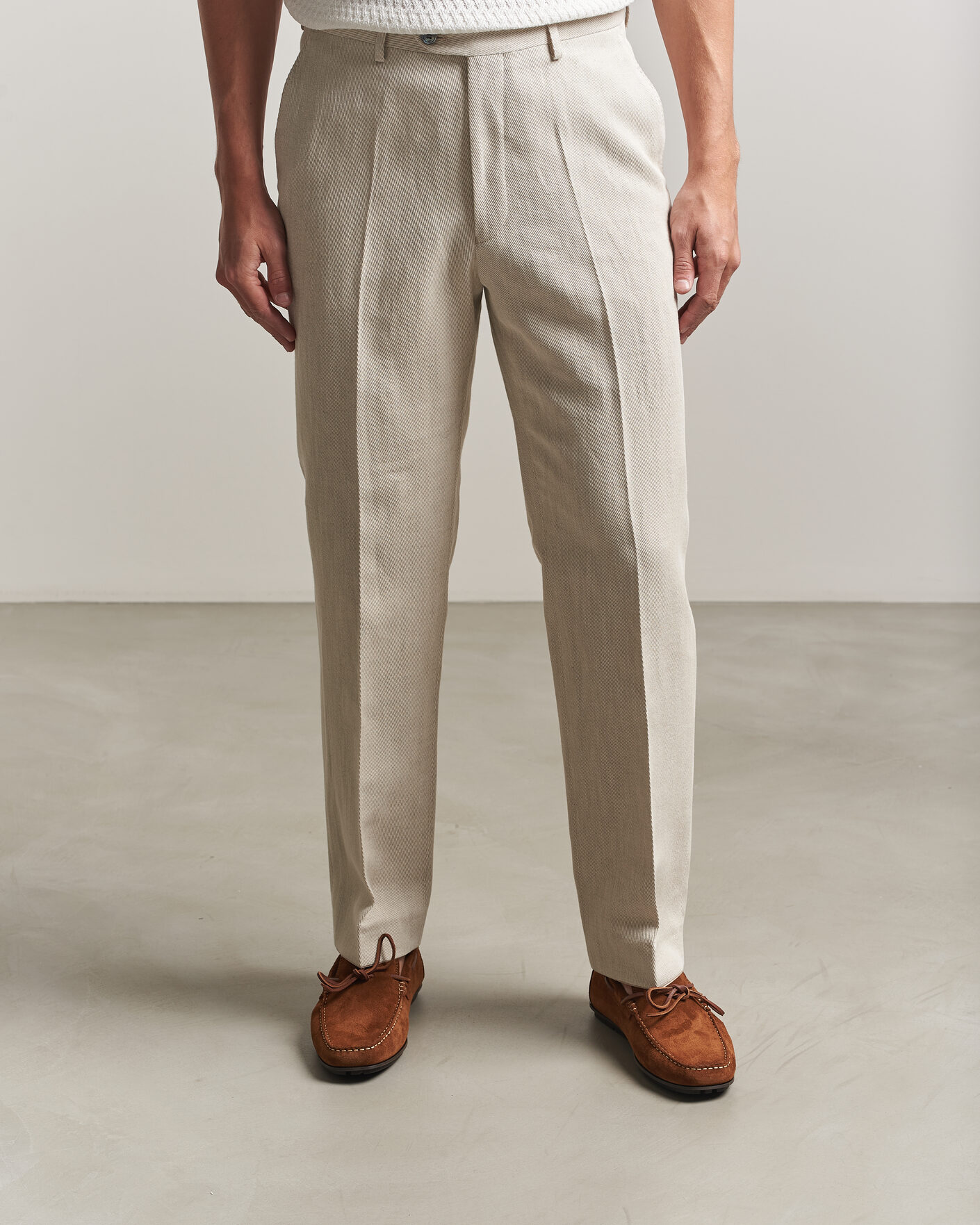 Homme | Mocassins | Gant | Wilmon Laced Suede Car Shoe Cognac