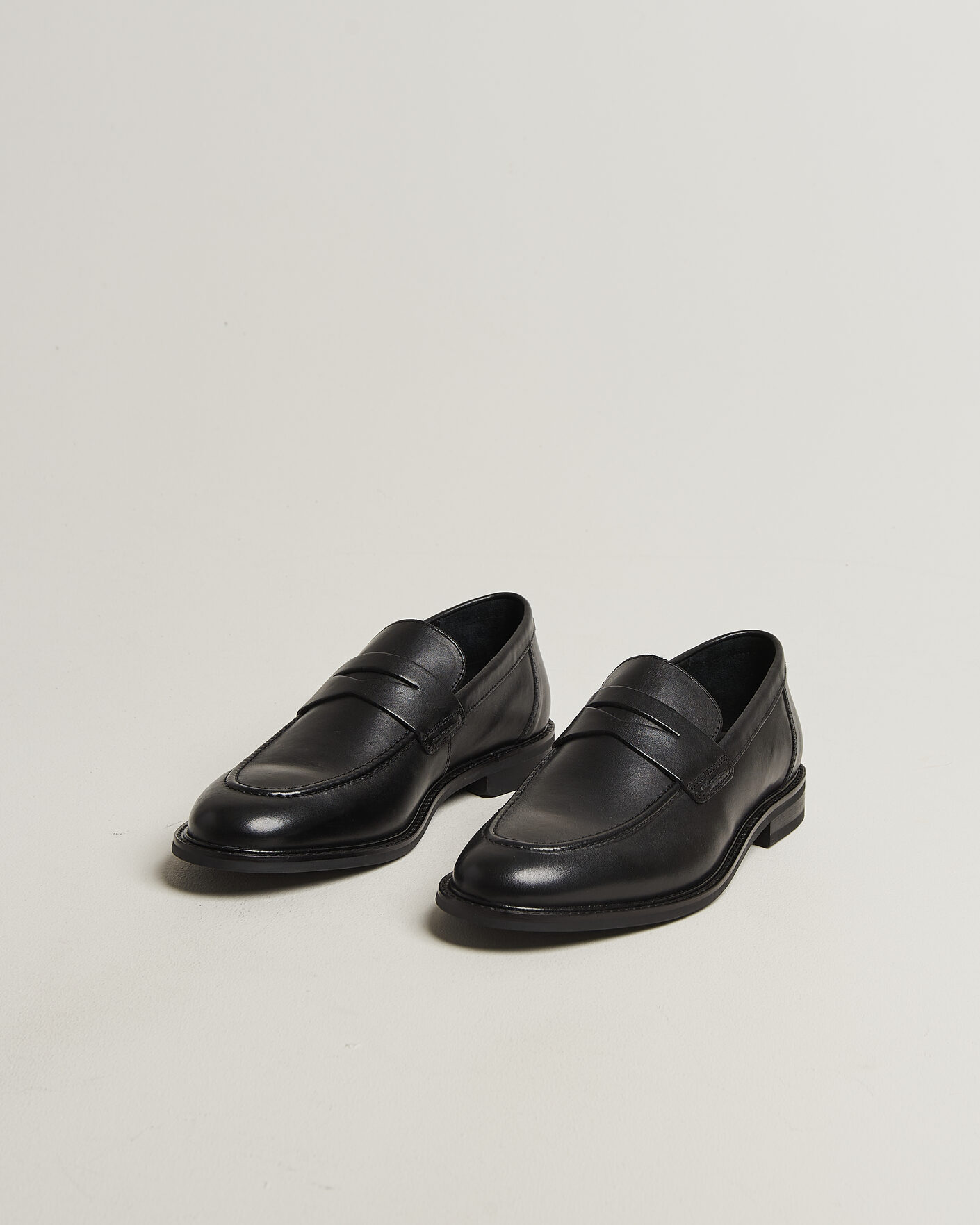 Heren | Instappers | GANT | Lozham Leather Loafer Black