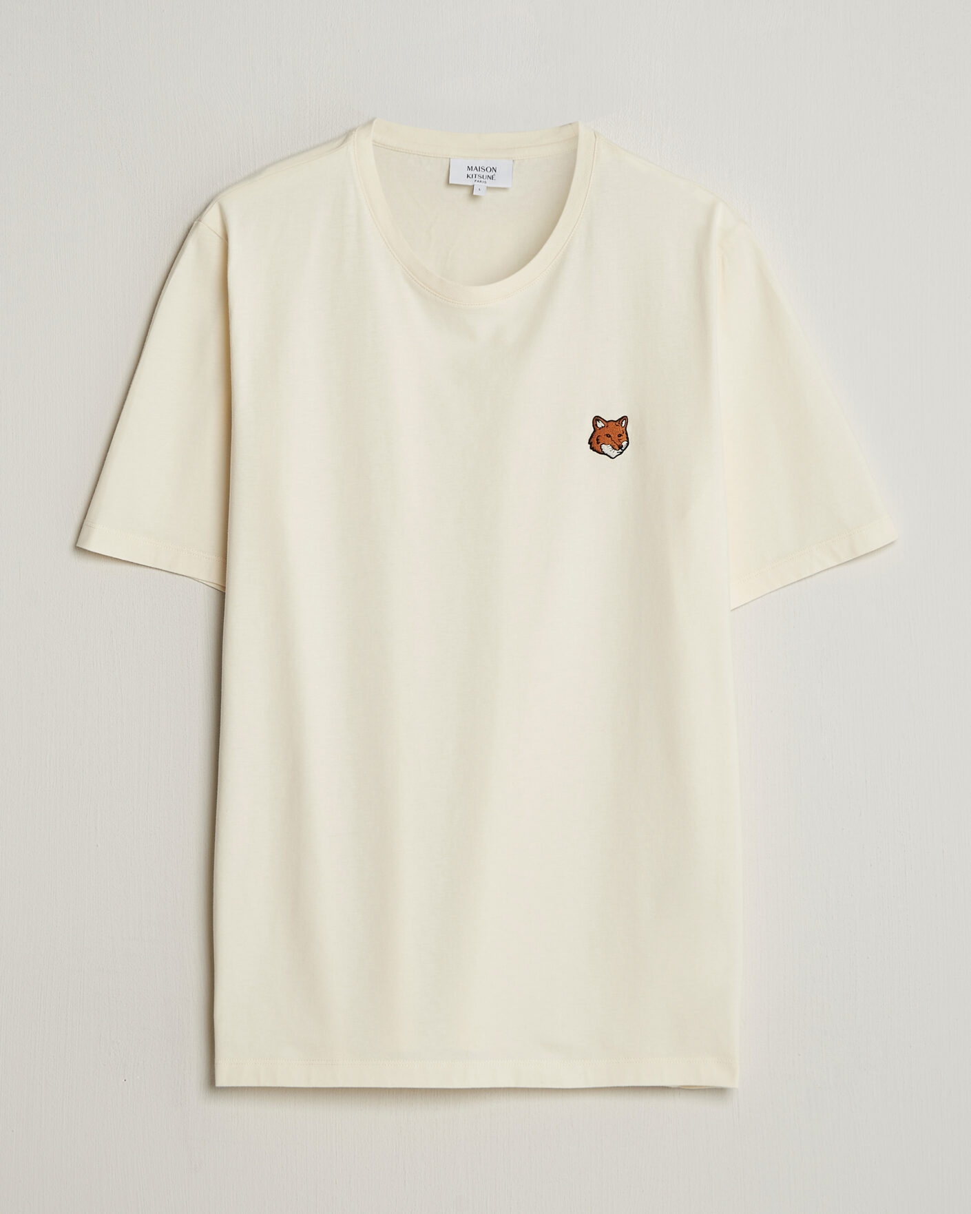 Homme | T-shirts | Maison Kitsuné | Fox Head T-Shirt Noble Beige