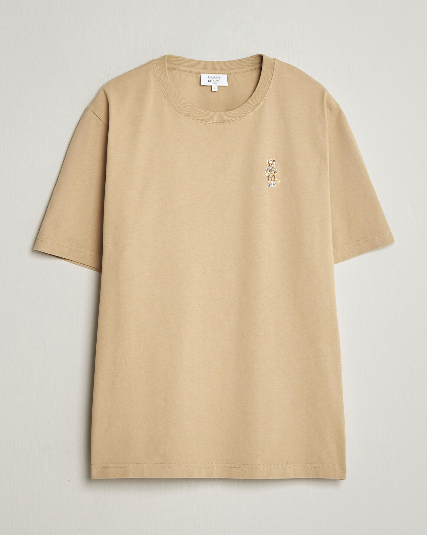 Heren | T-shirts | Maison Kitsuné | Dressed Fox T-Shirt Roasted Almond