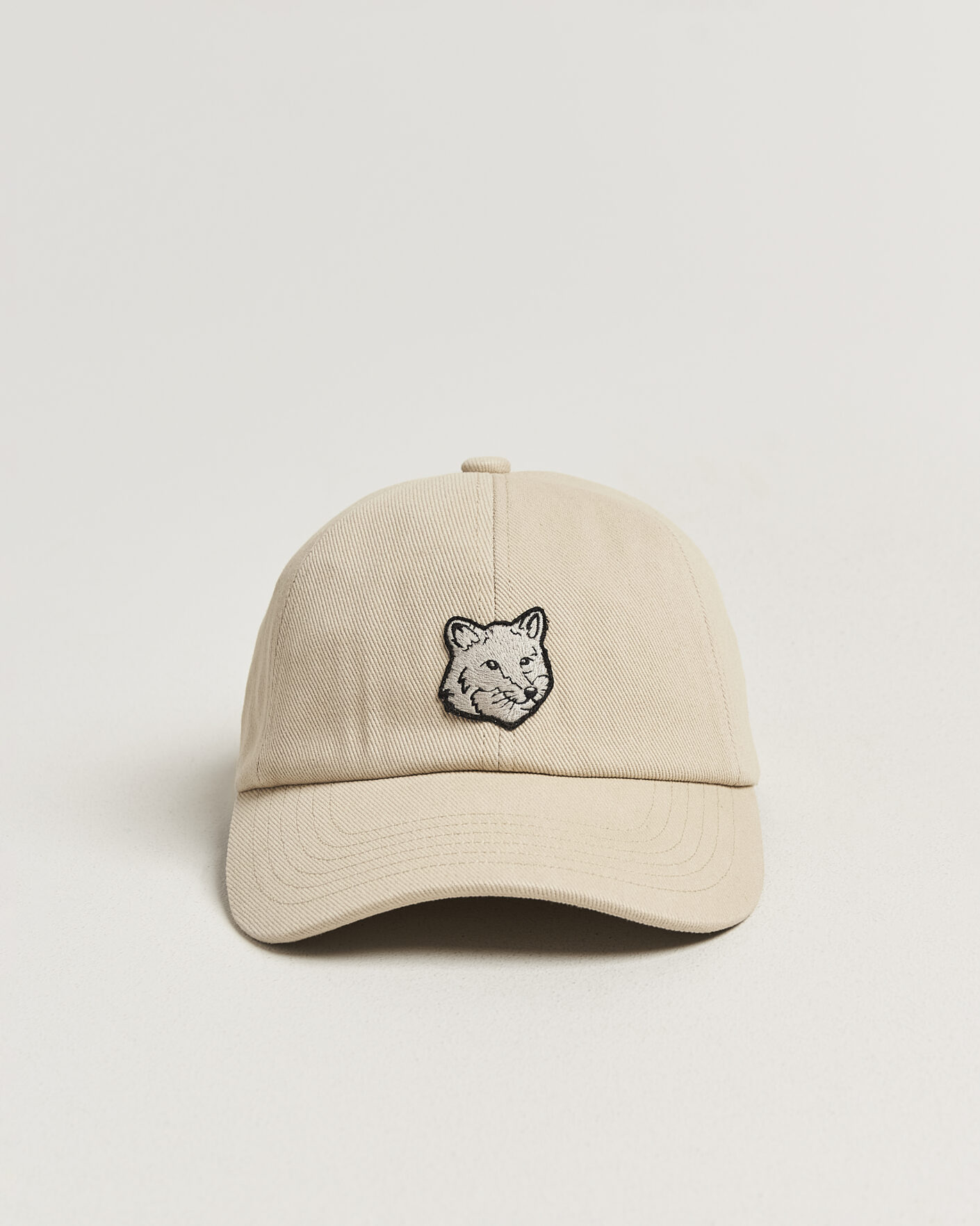Homme | Bobs Et Casquettes | Maison Kitsuné | Tonal Fox Head Cap Tea Leaf