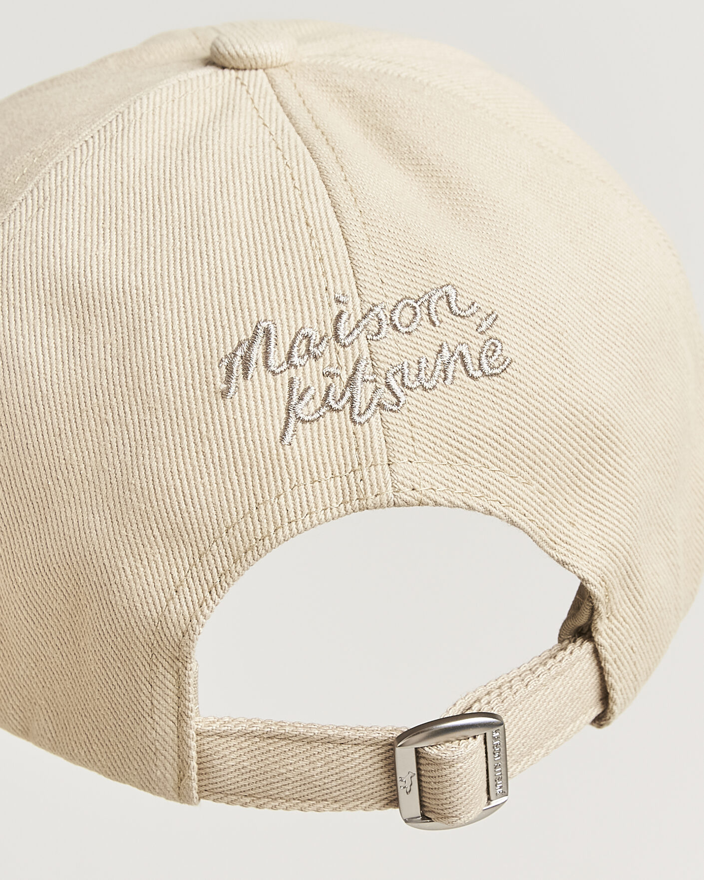 Homme | Bobs Et Casquettes | Maison Kitsuné | Tonal Fox Head Cap Tea Leaf