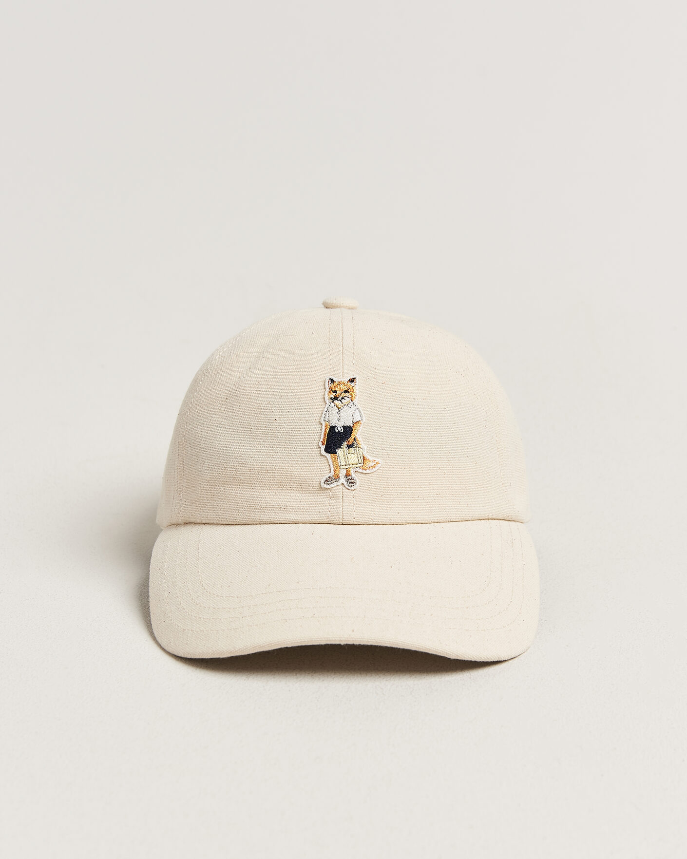 Homme | Bobs Et Casquettes | Maison Kitsuné | Dressed Fox Cap Noble Beige