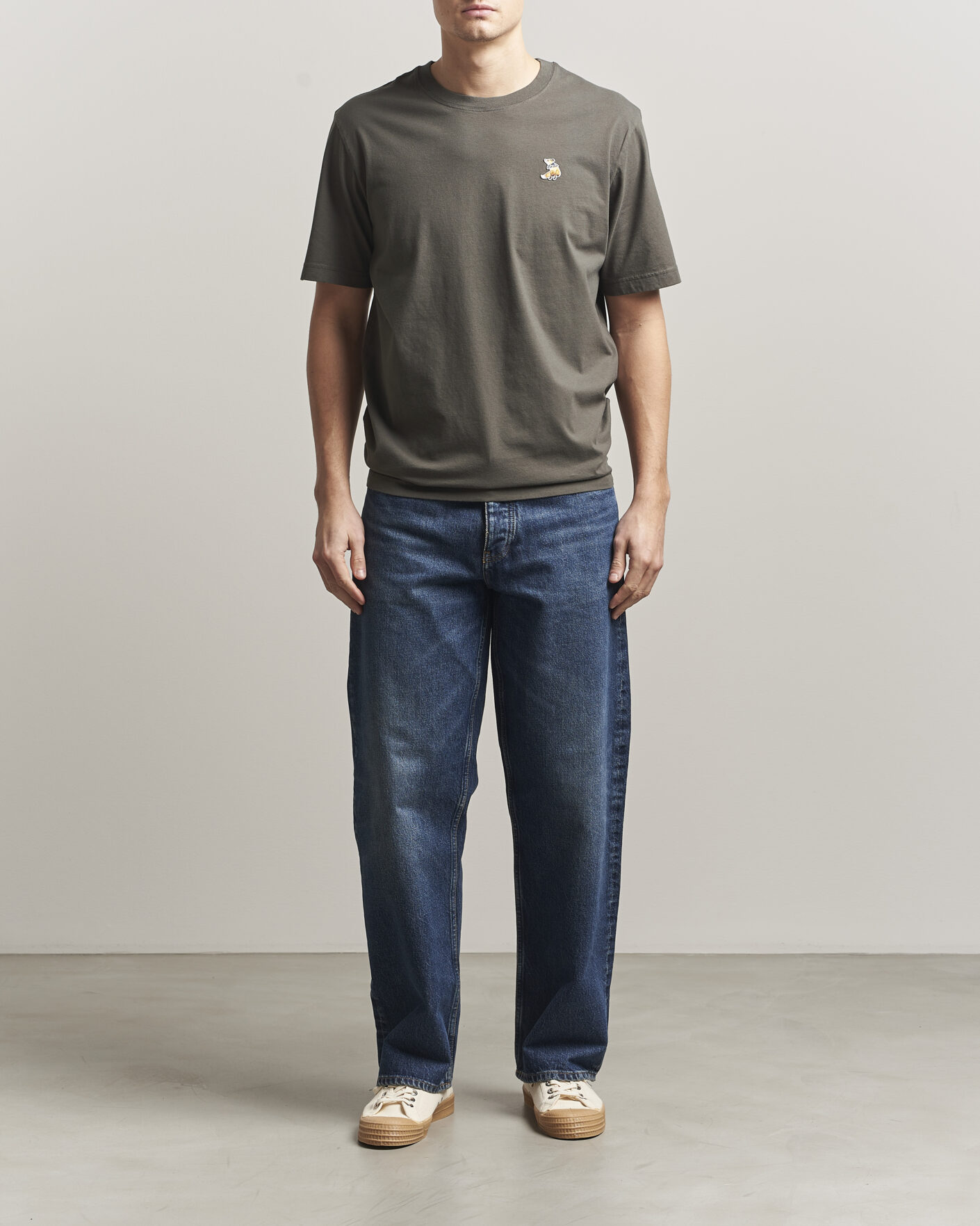 Homme | T-shirts | Maison Kitsuné | Dreaming Fox T-Shirt Beluga