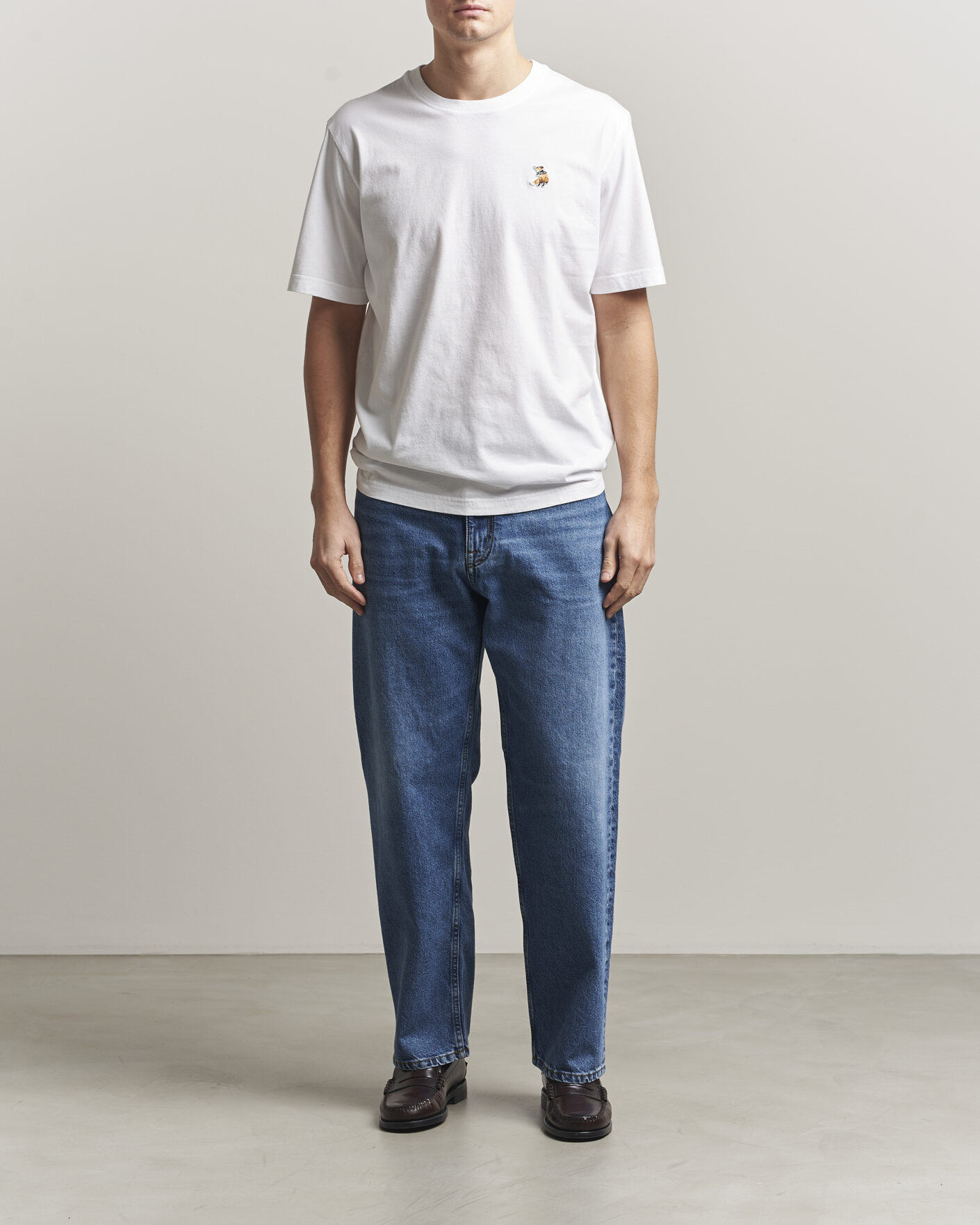 Homme | T-shirts | Maison Kitsuné | Dreaming Fox T-Shirt White