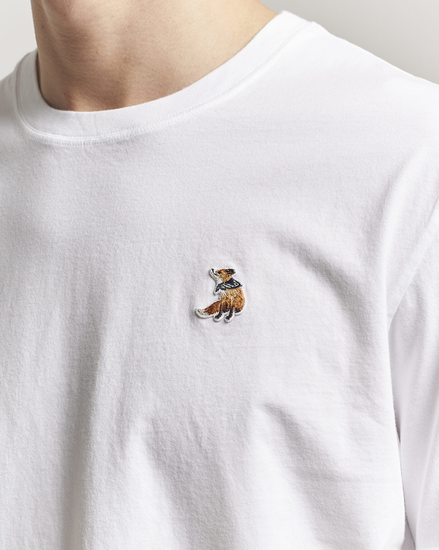 Homme | T-shirts | Maison Kitsuné | Dreaming Fox T-Shirt White