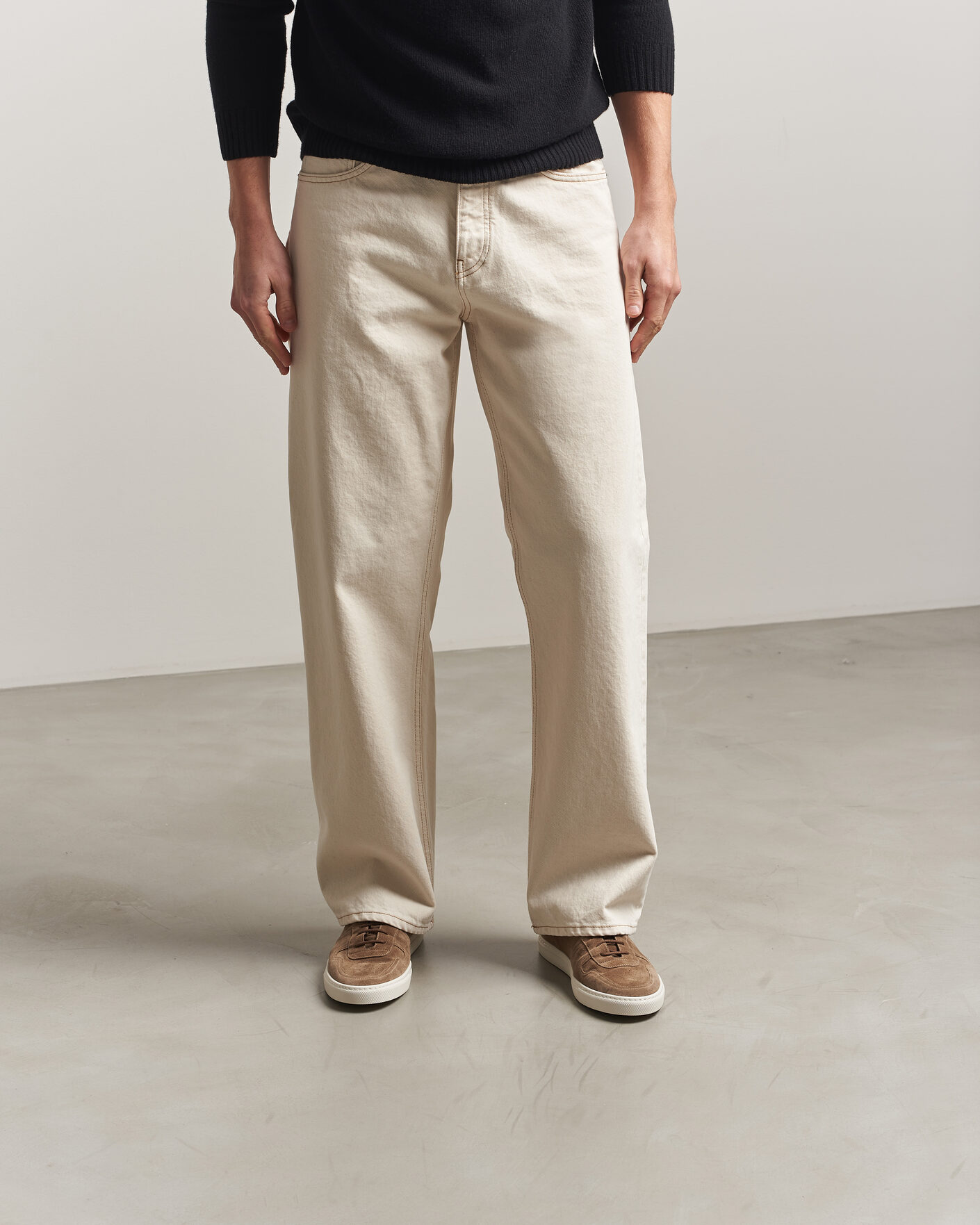 Homme | Baskets | Common Projects | BBall Slim Deconstructed Suede Sneaker Taupe