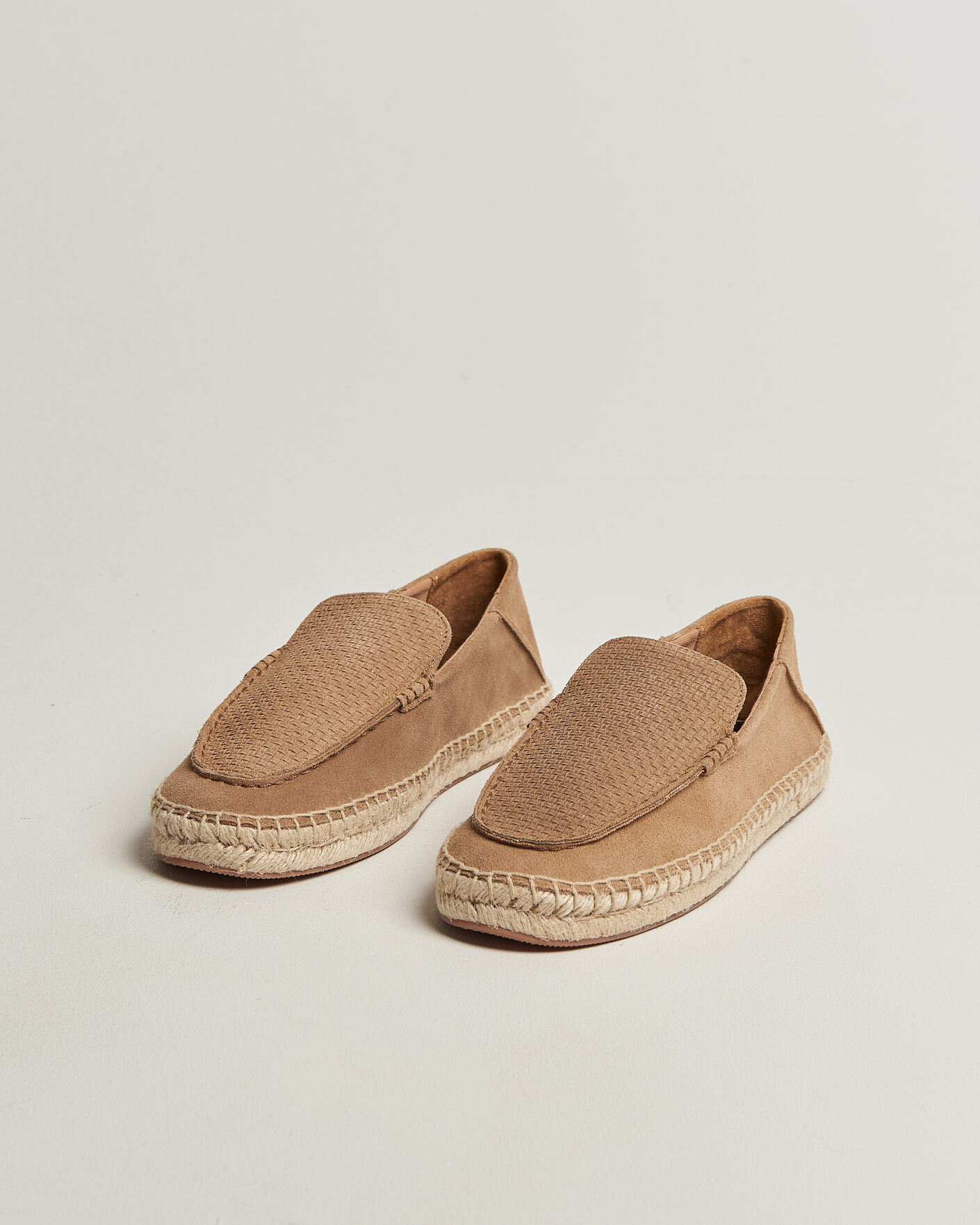 Heren | Espadrilles | BOSS BLACK | Madeira Suede Espadrilles Medium Beige