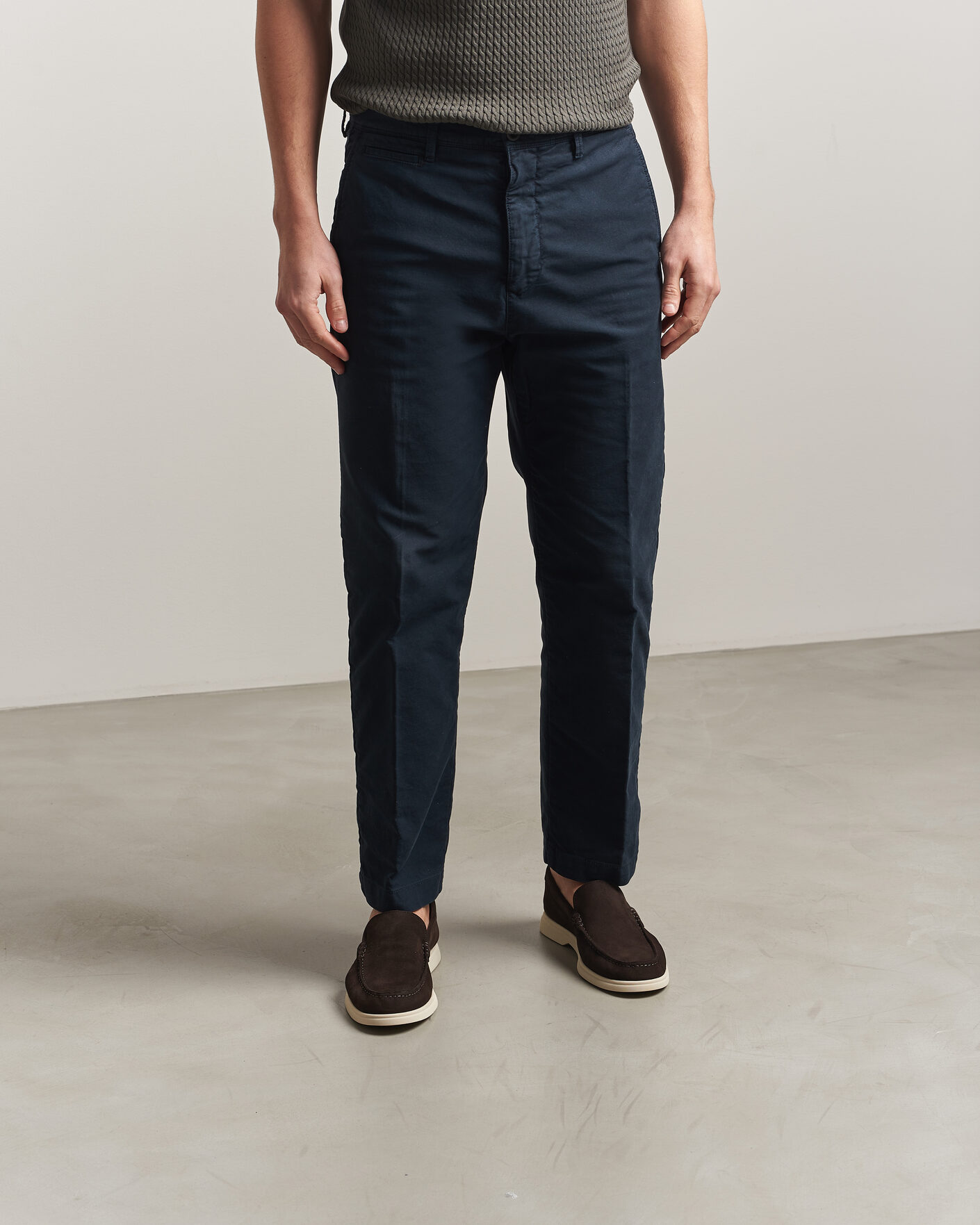 Heren | Instappers | BOSS BLACK | Sienne Suede Loafer Dark Brown