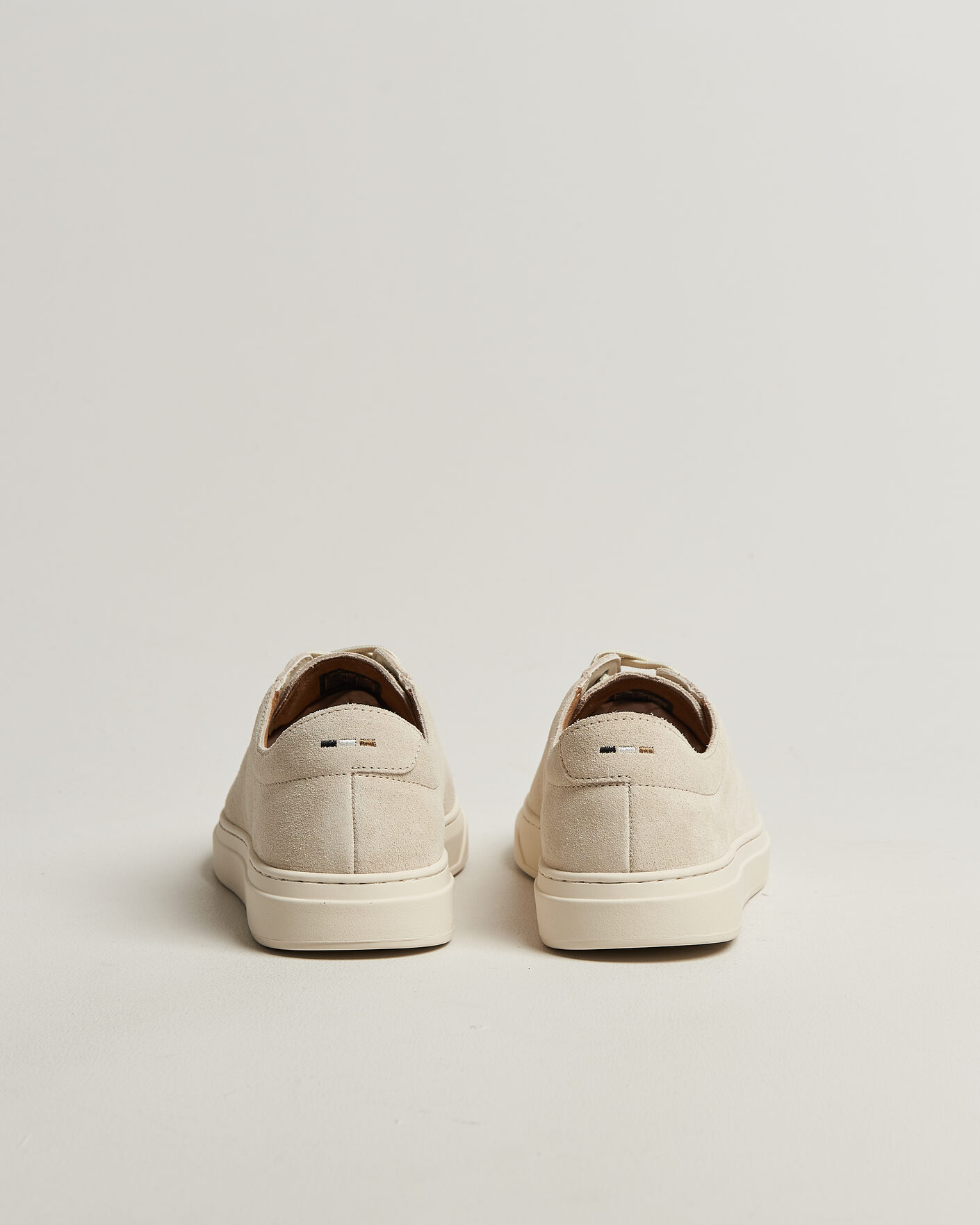 Homme | Baskets | BOSS BLACK | Kieran Suede Sneaker Open White