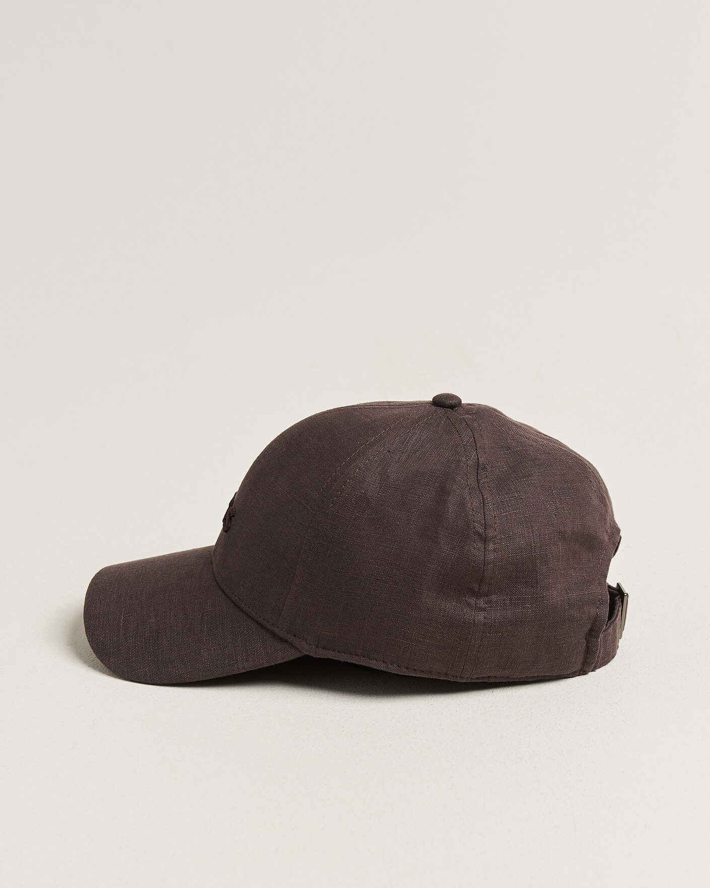 Homme | Bobs Et Casquettes | BOSS BLACK | Zed Linen Cap Dark Brown