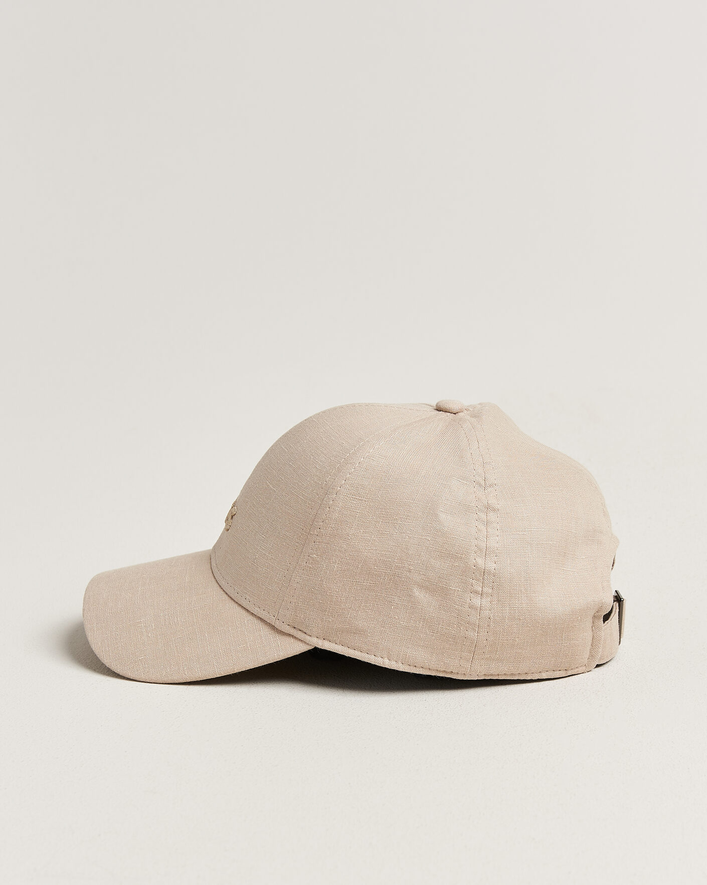 Homme | Bobs Et Casquettes | BOSS BLACK | Zed Linen Cap Open Beige