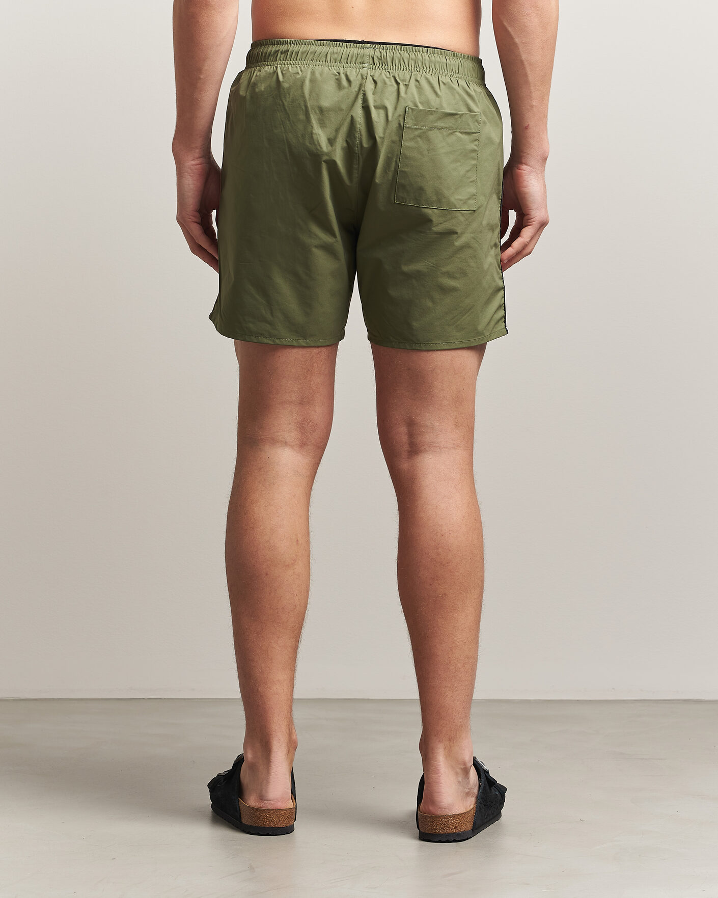 Heren | Zwembroek | BOSS BLACK | Iconic Swimshorts Open Green