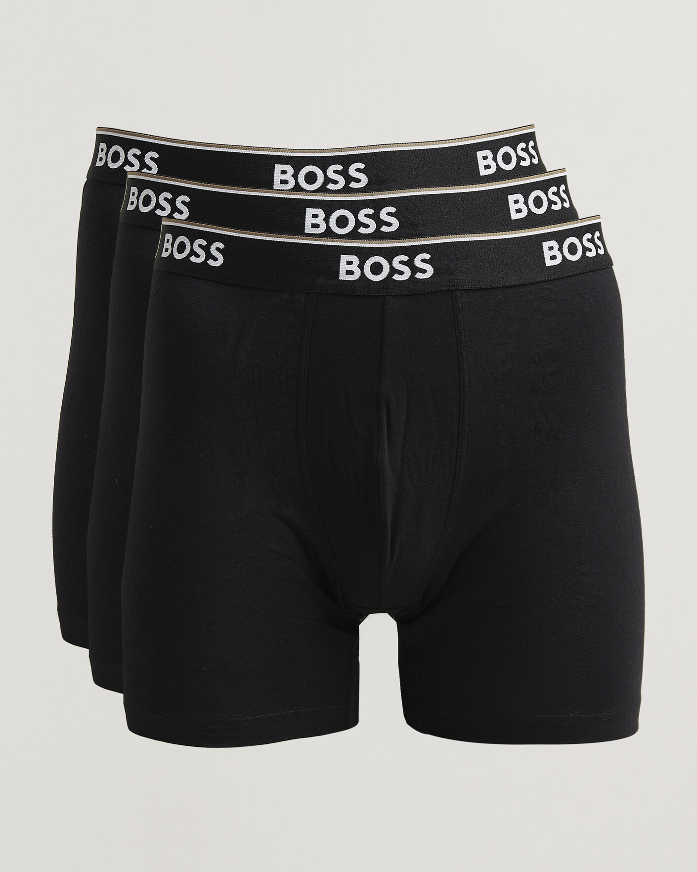 Heren | Ondergoed | BOSS BLACK | 3-Pack Long Leg Boxer Black