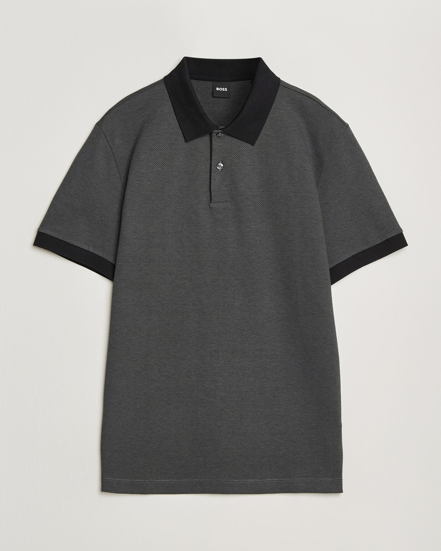 Heren | Polo's | BOSS BLACK | Parlay Jersey Polo Black