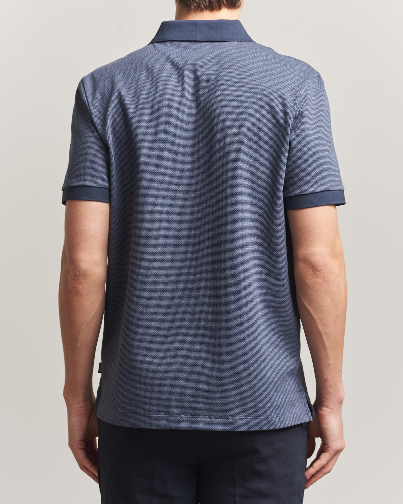 Heren | Polo's | BOSS BLACK | Parlay Jersey Polo Dark Blue