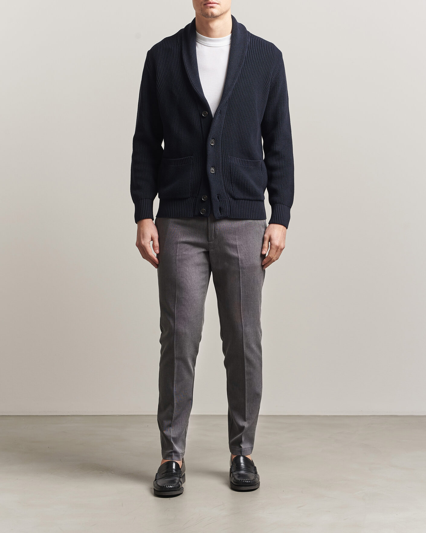 Homme | Pantalons | BOSS BLACK | Kaiton Structured Chinos Black
