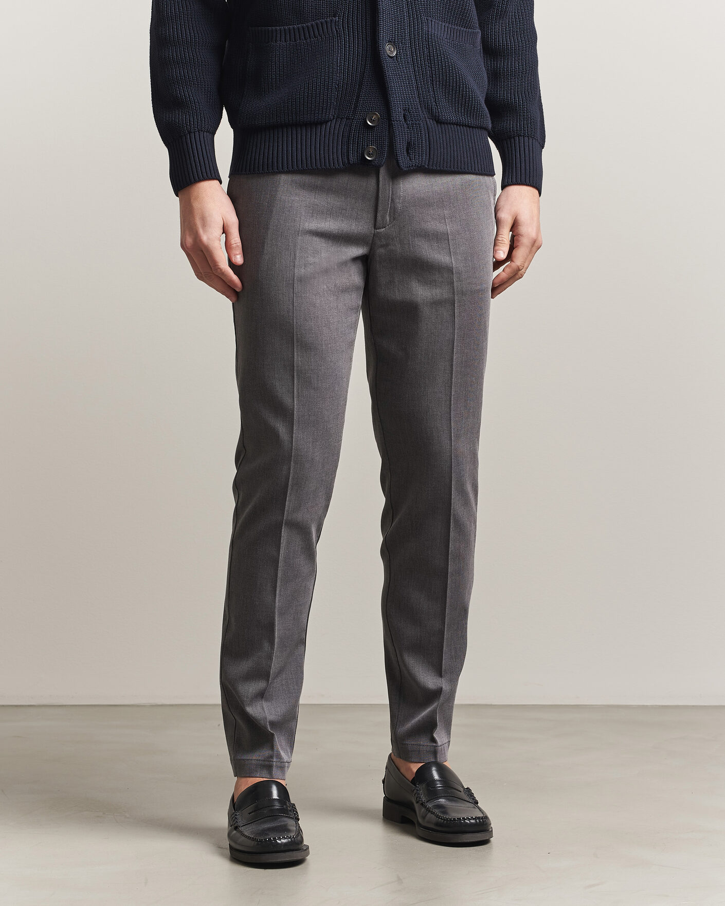 Homme | Pantalons | BOSS BLACK | Kaiton Structured Chinos Black