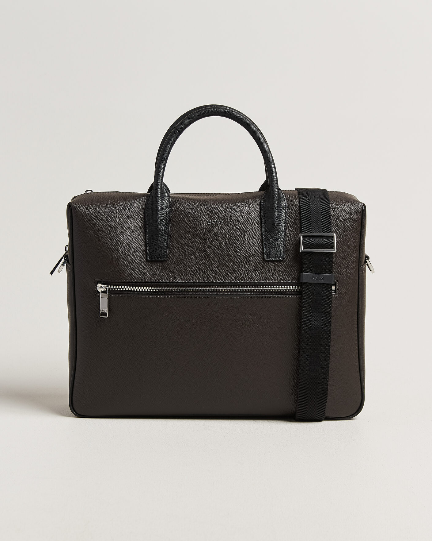 Homme | Sacs | BOSS BLACK | Daxter Leather Briefcase Dark Brown