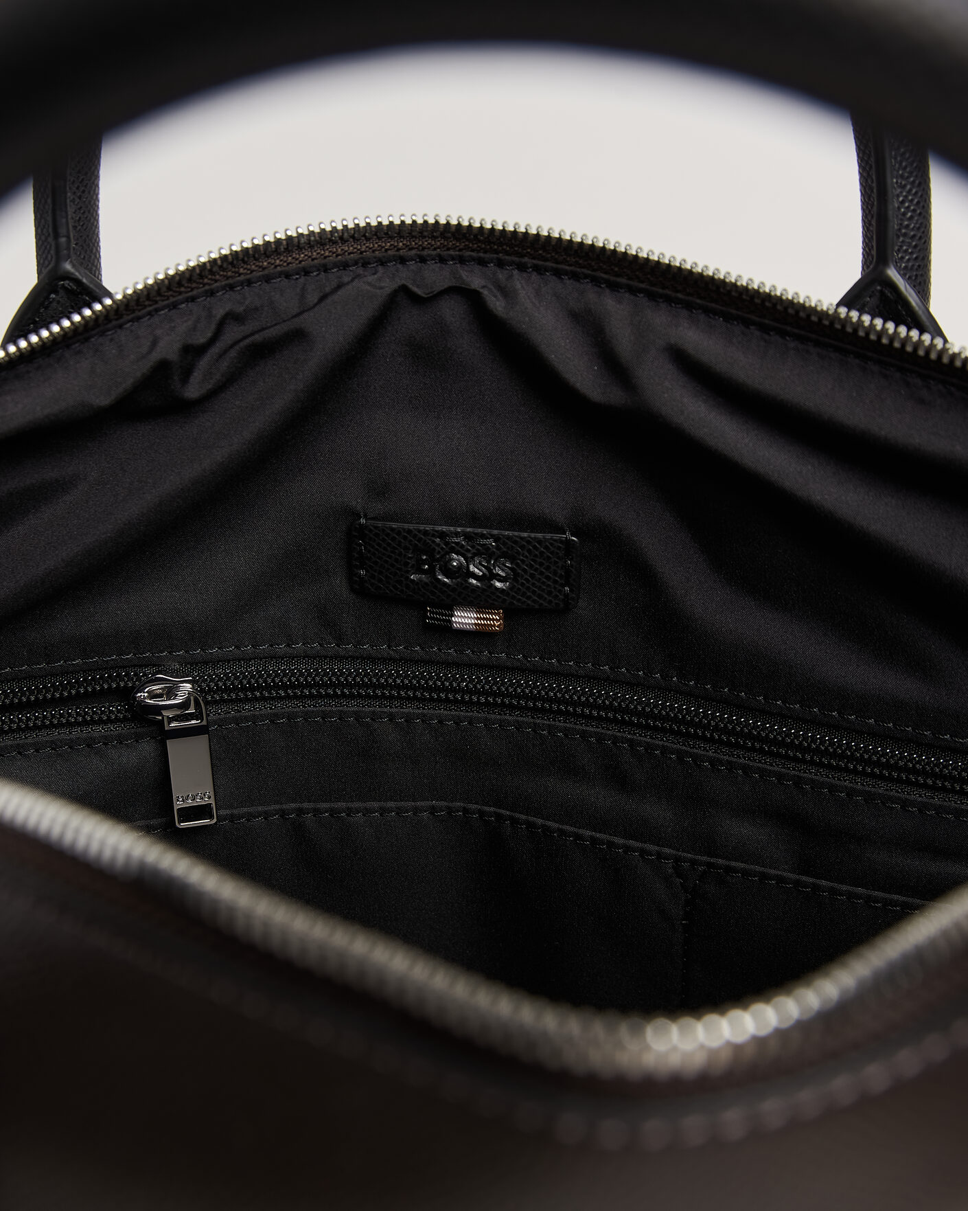 Homme | Sacs | BOSS BLACK | Daxter Leather Briefcase Dark Brown