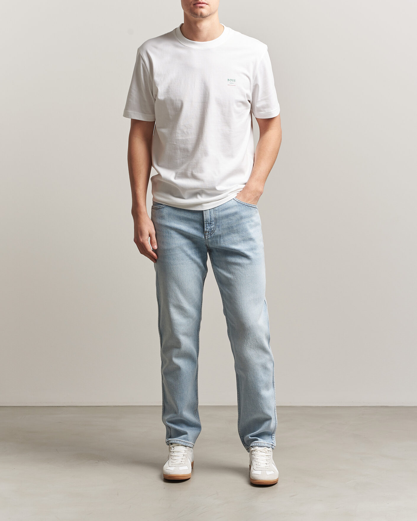 Heren | Jeans | BOSS ORANGE | Re.Maine Jeans Light Blue