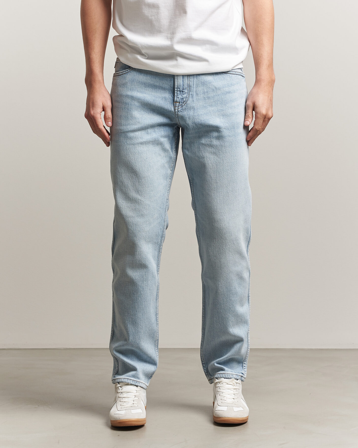Heren | Jeans | BOSS ORANGE | Re.Maine Jeans Light Blue