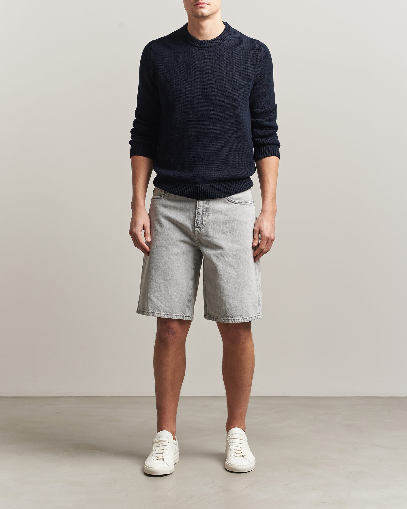 Heren | Korte broek | BOSS ORANGE | Atacama Denim Shorts Medium Grey