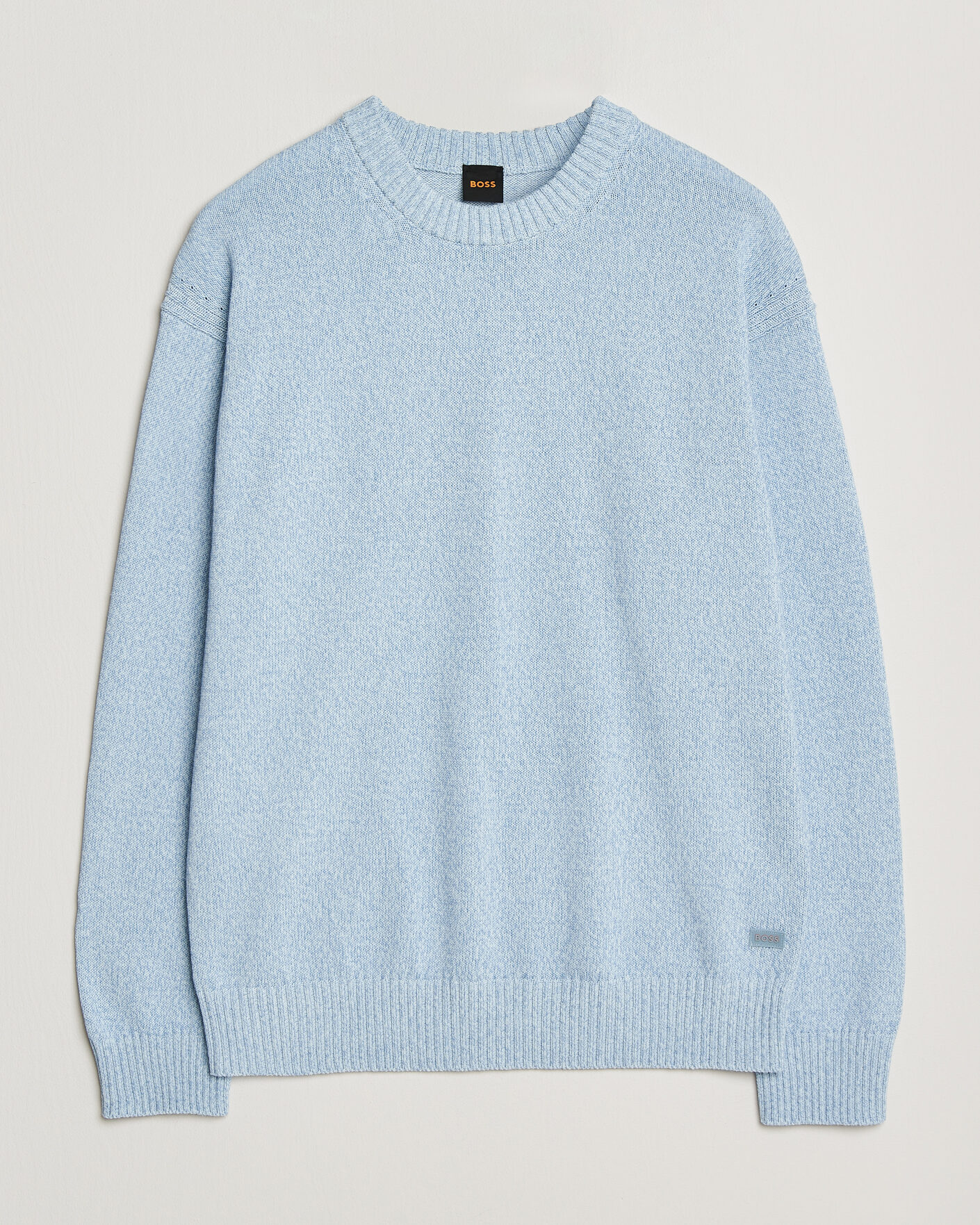 Heren | Truien | BOSS ORANGE | Kerlino Knitted Sweater Light Blue