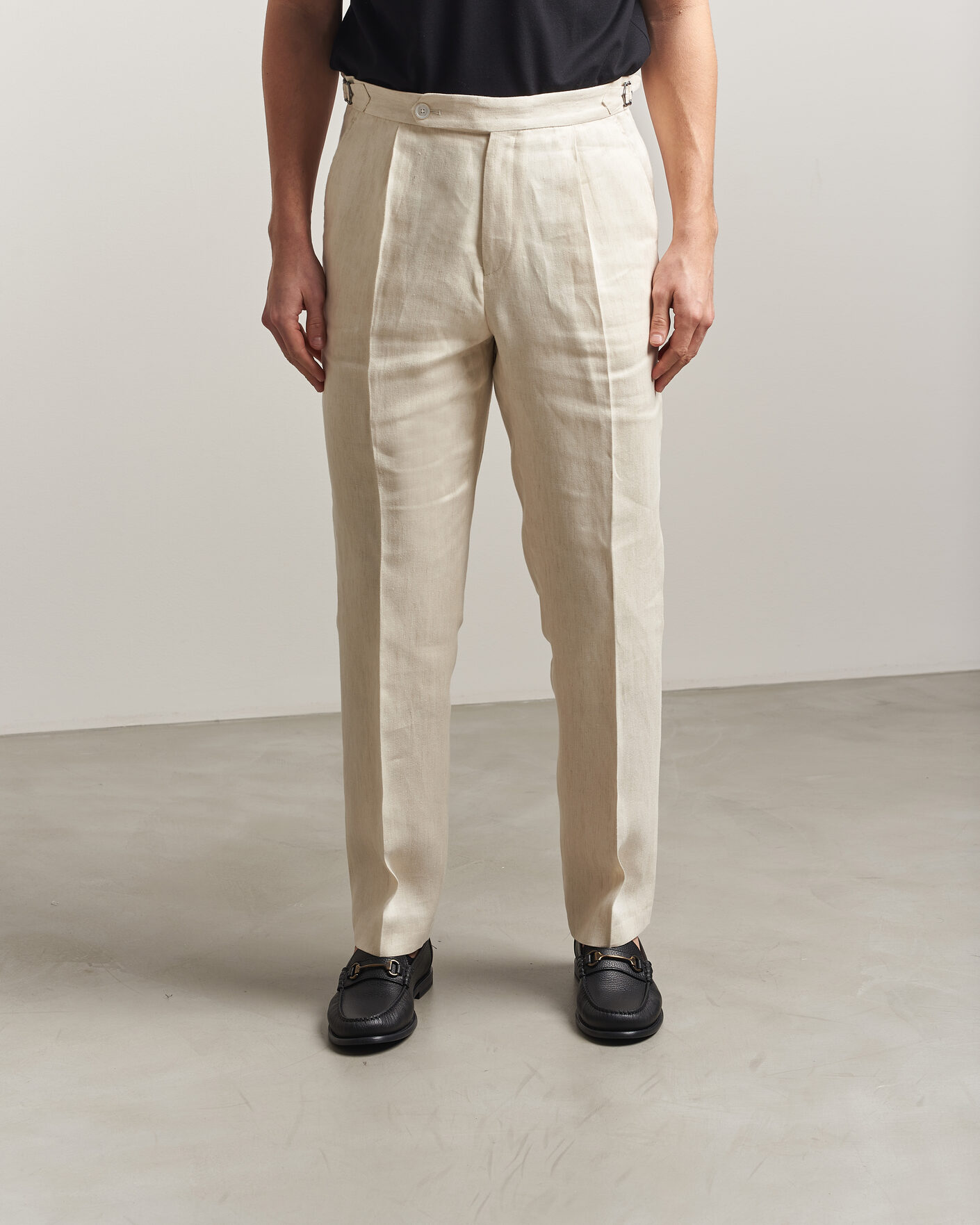 Heren | Instappers | BOSS BLACK | Tevan Leather Moccasin Black