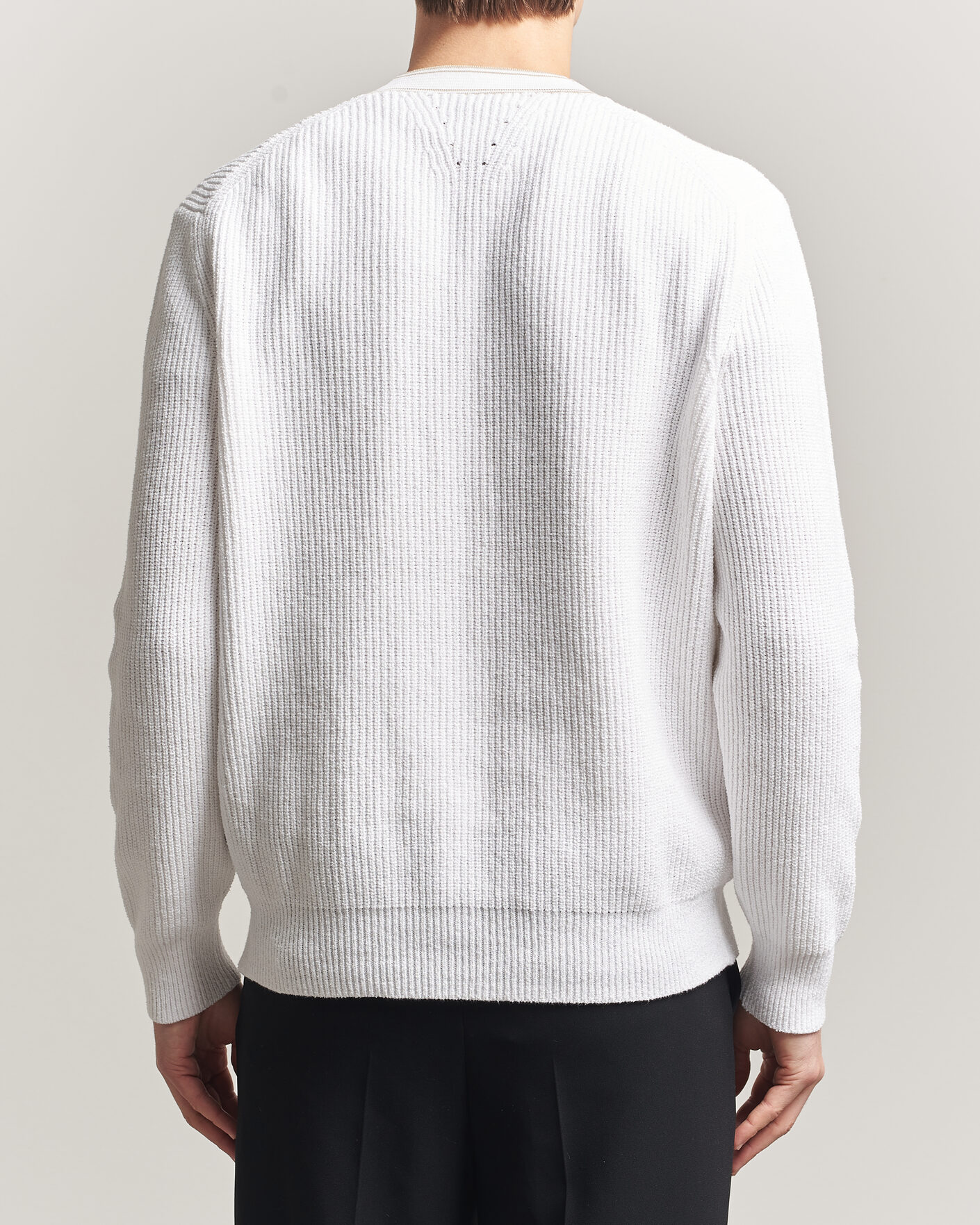 Heren | Truien | BOSS BLACK | Napoli Knitted Cardigan White