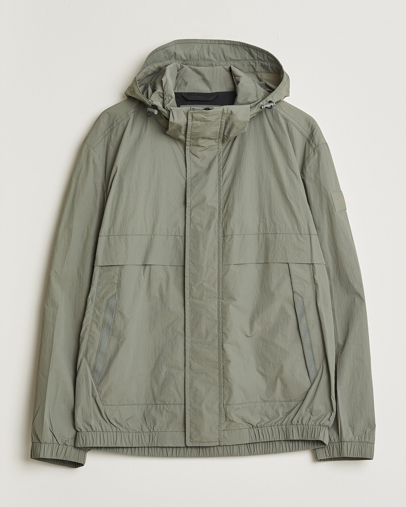 Heren | Jassen | BOSS ORANGE | Oberle Hooded Jacket Green