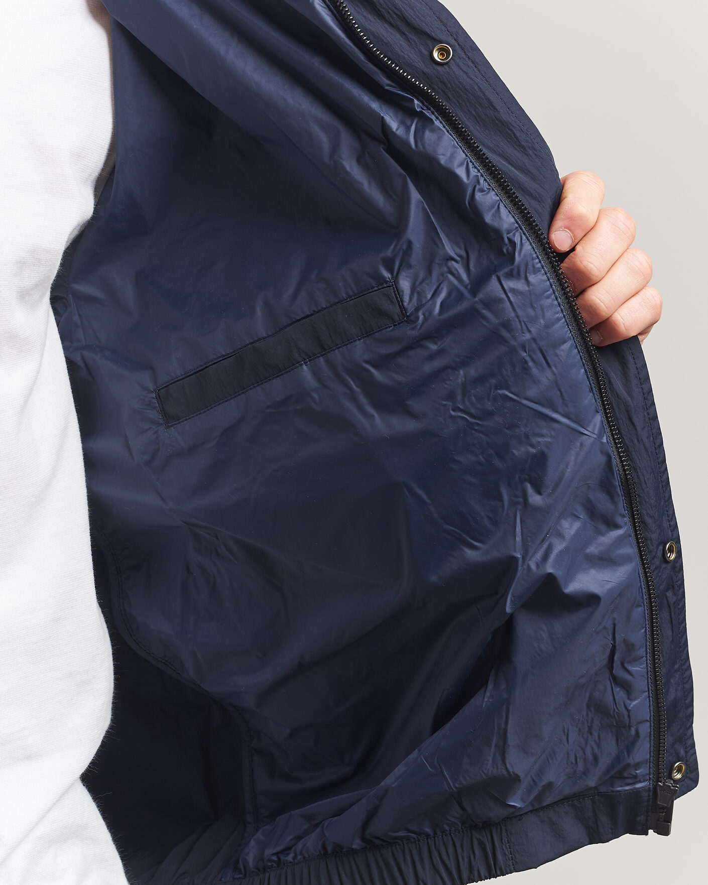Homme | Manteaux Et Vestes | BOSS ORANGE | Oberle Hooded Jacket Dark Blue