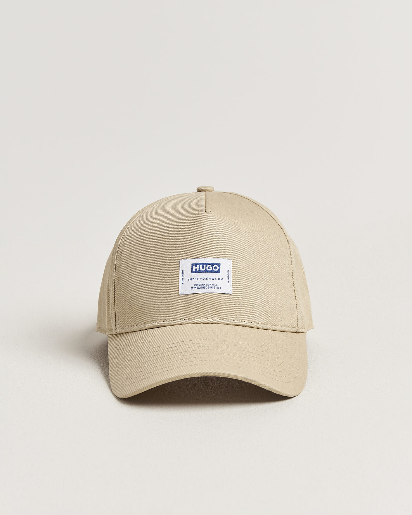 Heren | Hoeden en petten | HUGO | Merk Logo Cap Medium Beige