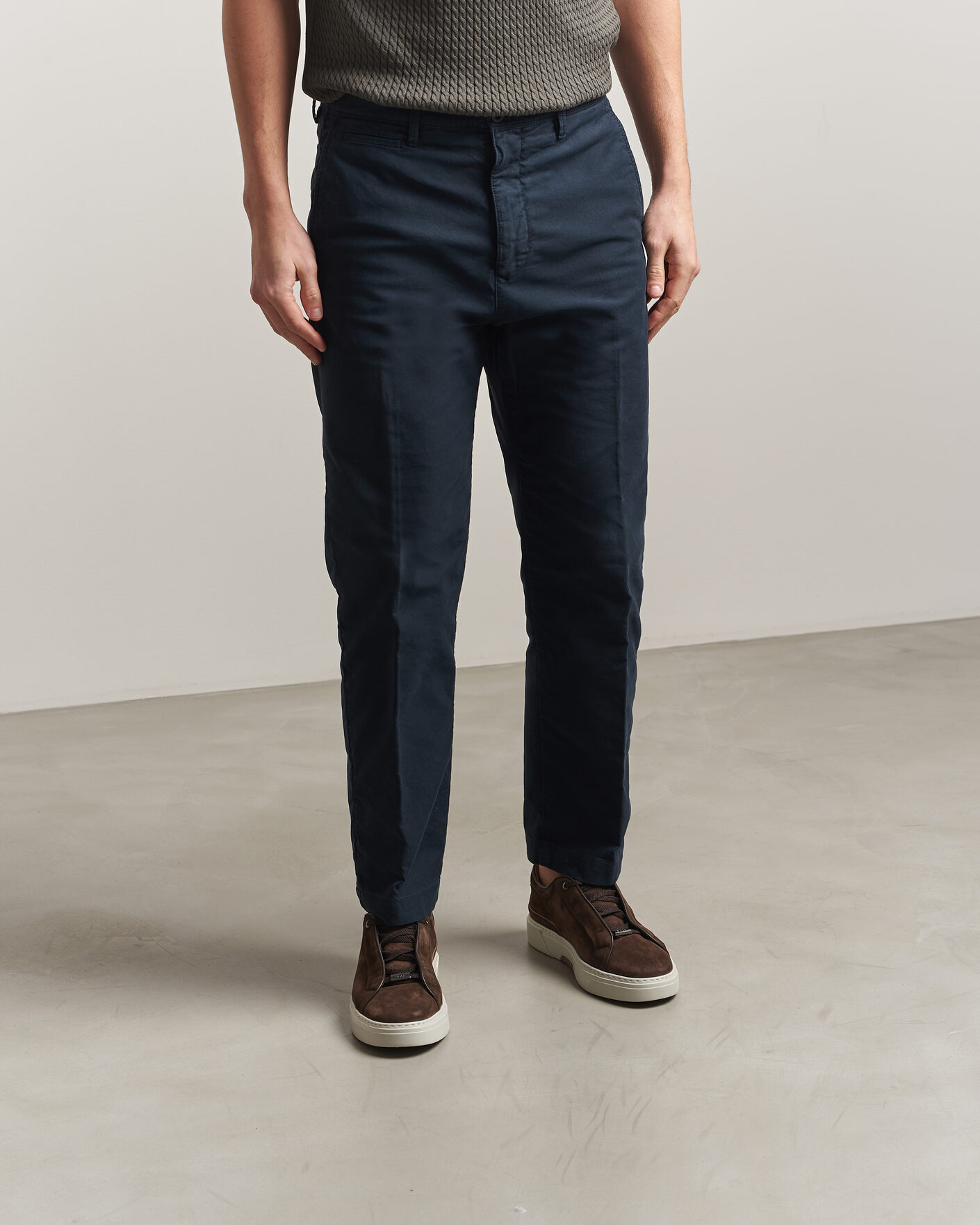 Homme | Baskets | BOSS CAMEL | Gary Suede Sneaker Dark Brown