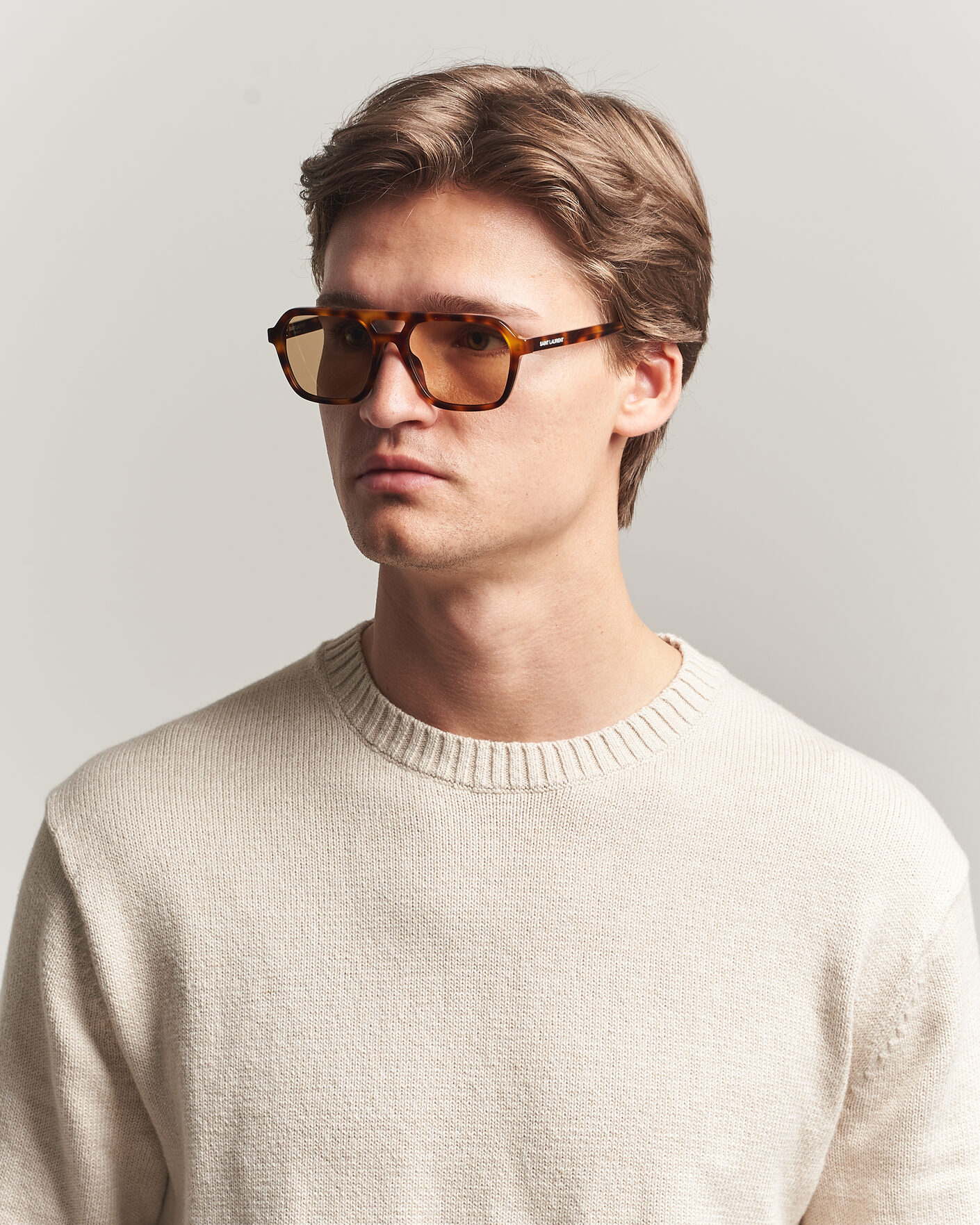 Heren | Zonnebrillen | Saint Laurent | SL 905 Sunglasses Havana