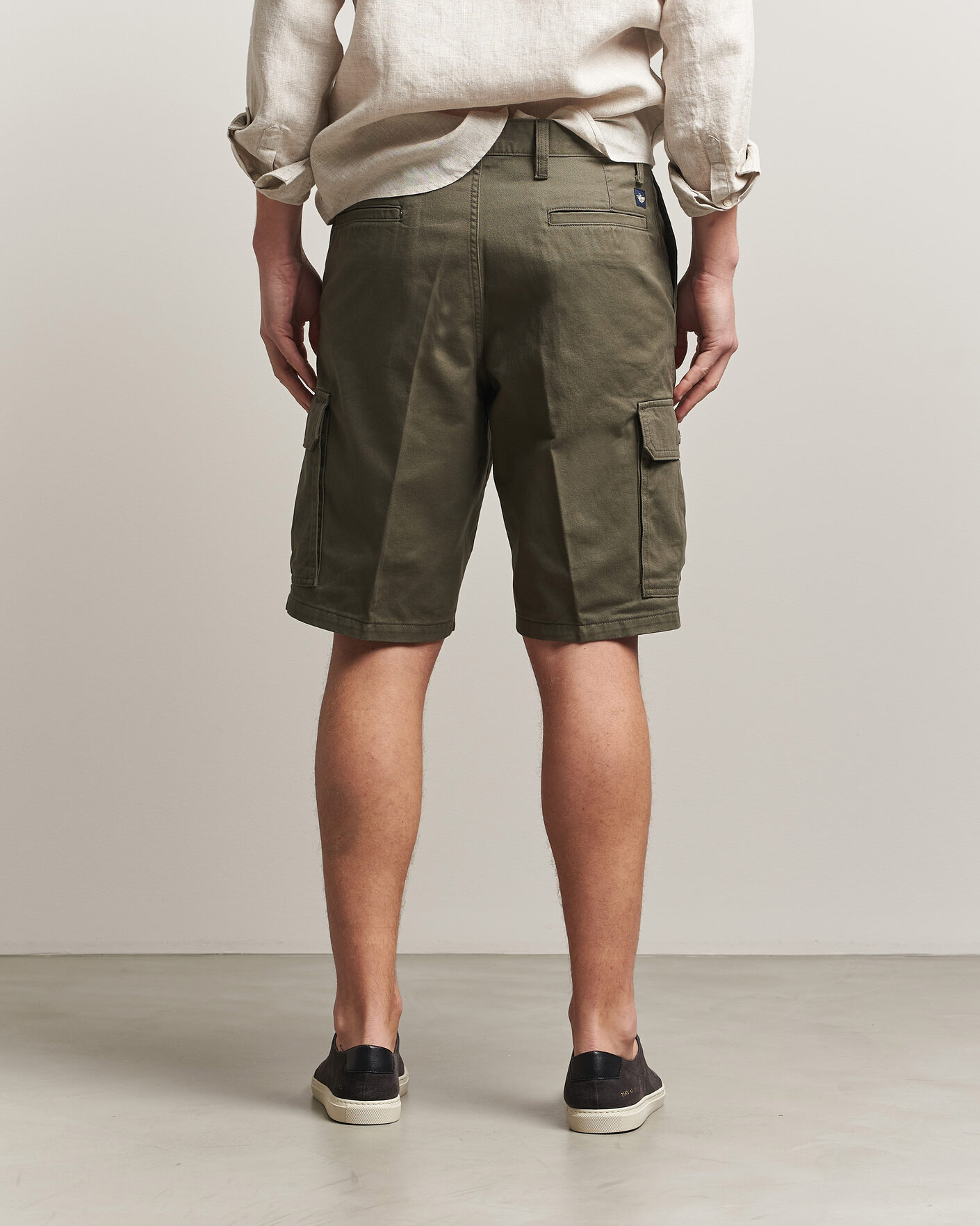 Heren | Korte broek | Dockers | Straight Cargo Shorts Earth Moss