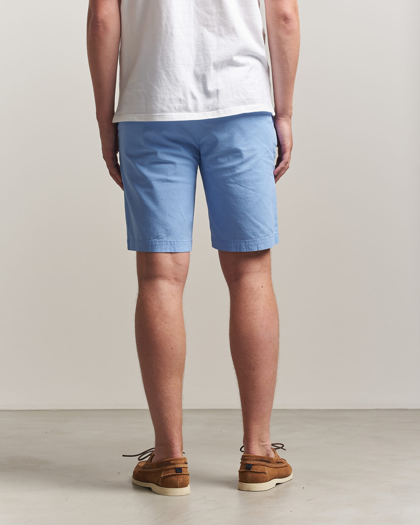 Heren | Korte broek | Dockers | Slim Cotton/Linen Shorts Vista Blue