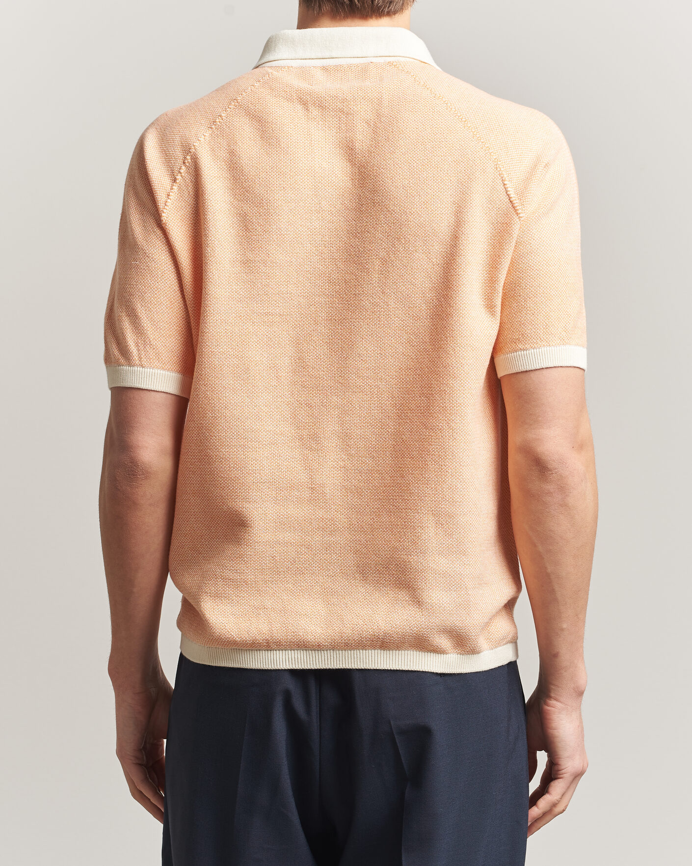 Heren | Polo's | Peregrine | Lynton Cotton Polo Apricot