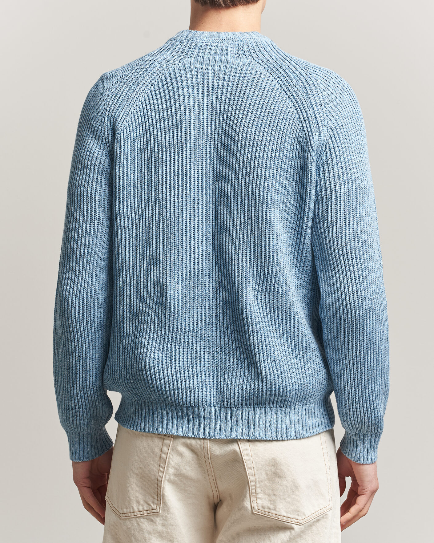 Homme | Pulls Et Tricots | Peregrine | Harry Organic Cotton Sweater Ocean