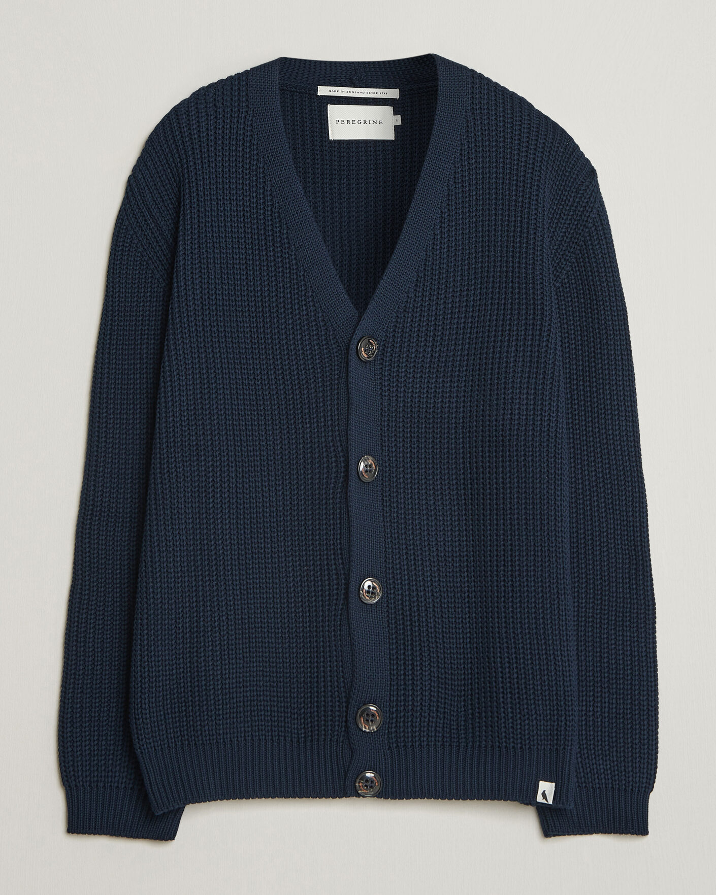 Homme | Pulls Et Tricots | Peregrine | River Cotton Cardigan Navy