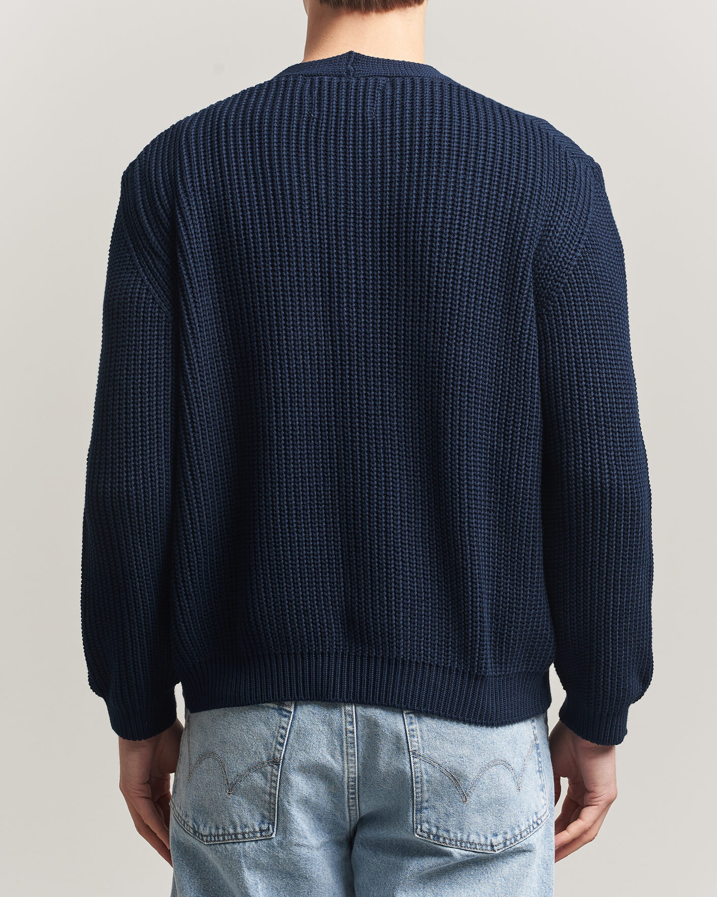 Homme | Pulls Et Tricots | Peregrine | River Cotton Cardigan Navy