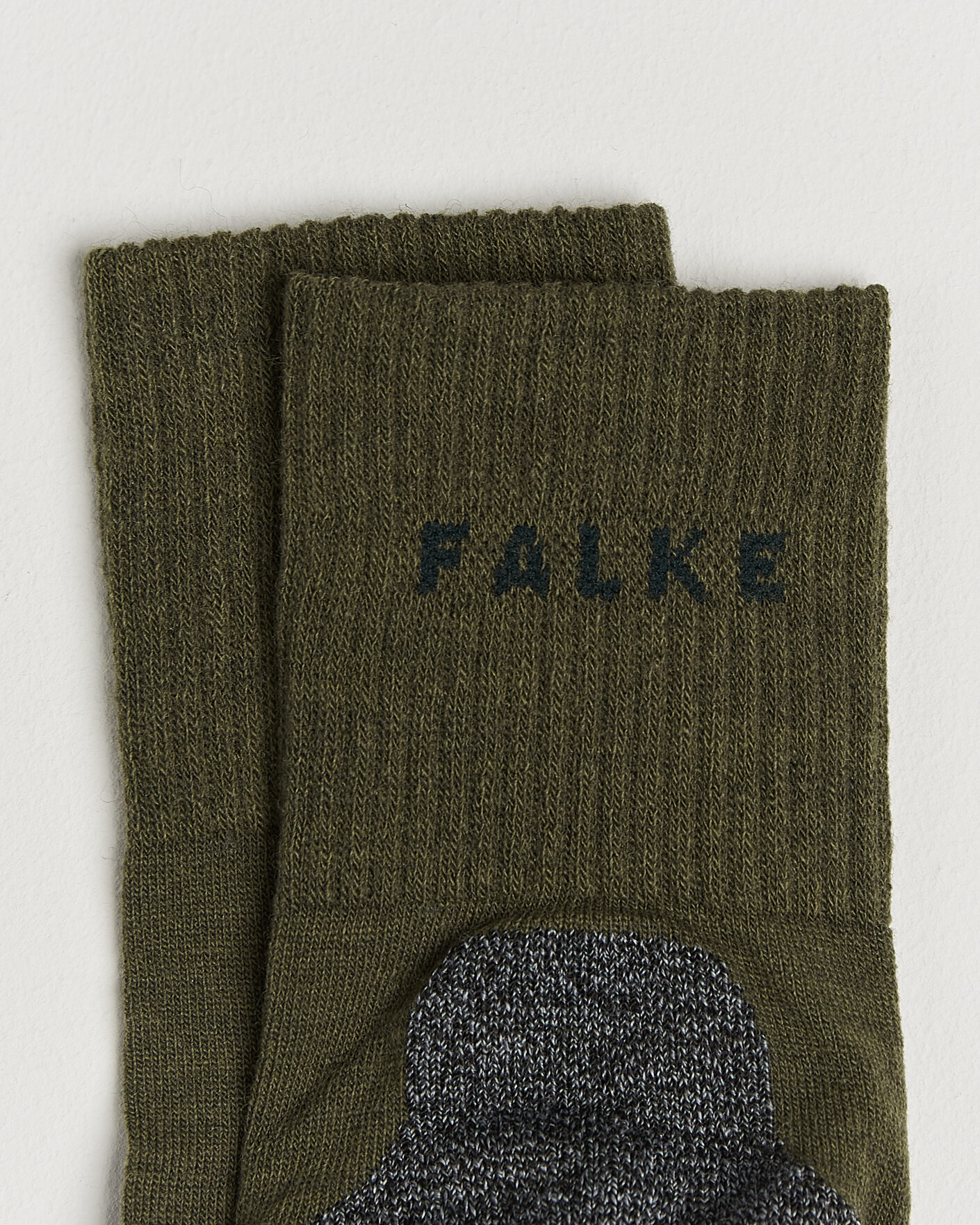 Heren | Ondergoed | Falke Sport | TK2 Explore Short Trekking Socks Olive