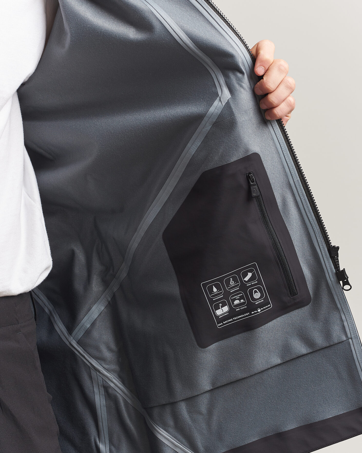 Homme | Manteaux Et Vestes | Sail Racing | Protector Waterproof Coat Carbon