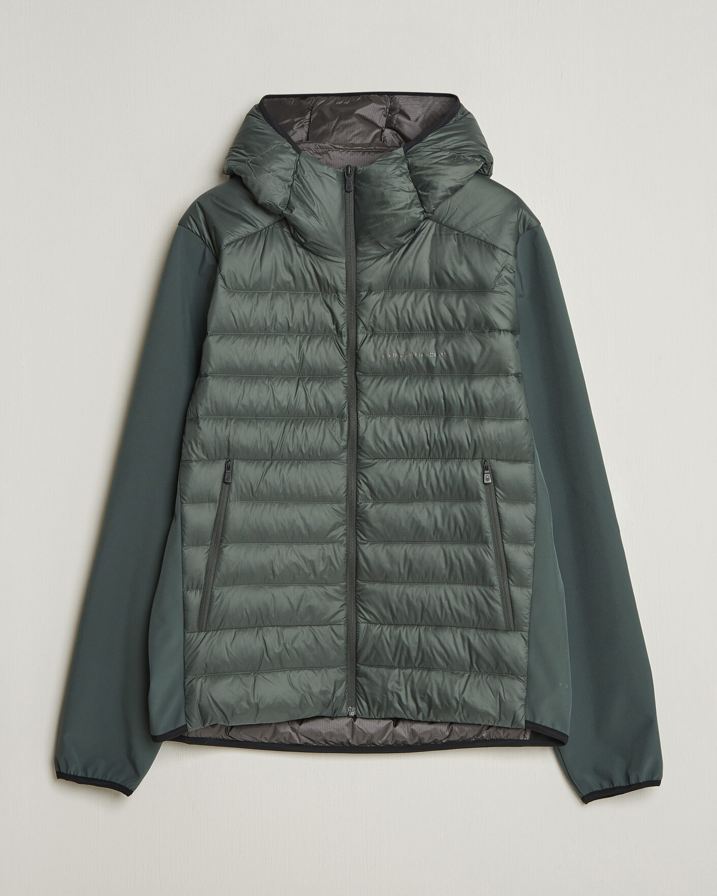 Heren | Jassen | Sail Racing | Spray Hooded Hybrid Jacket Aurora Green